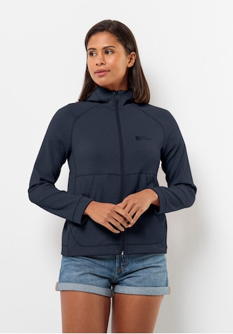 Kapuzenfleecejacke »FERNWEH HOODED JKT W«, mit Kapuze