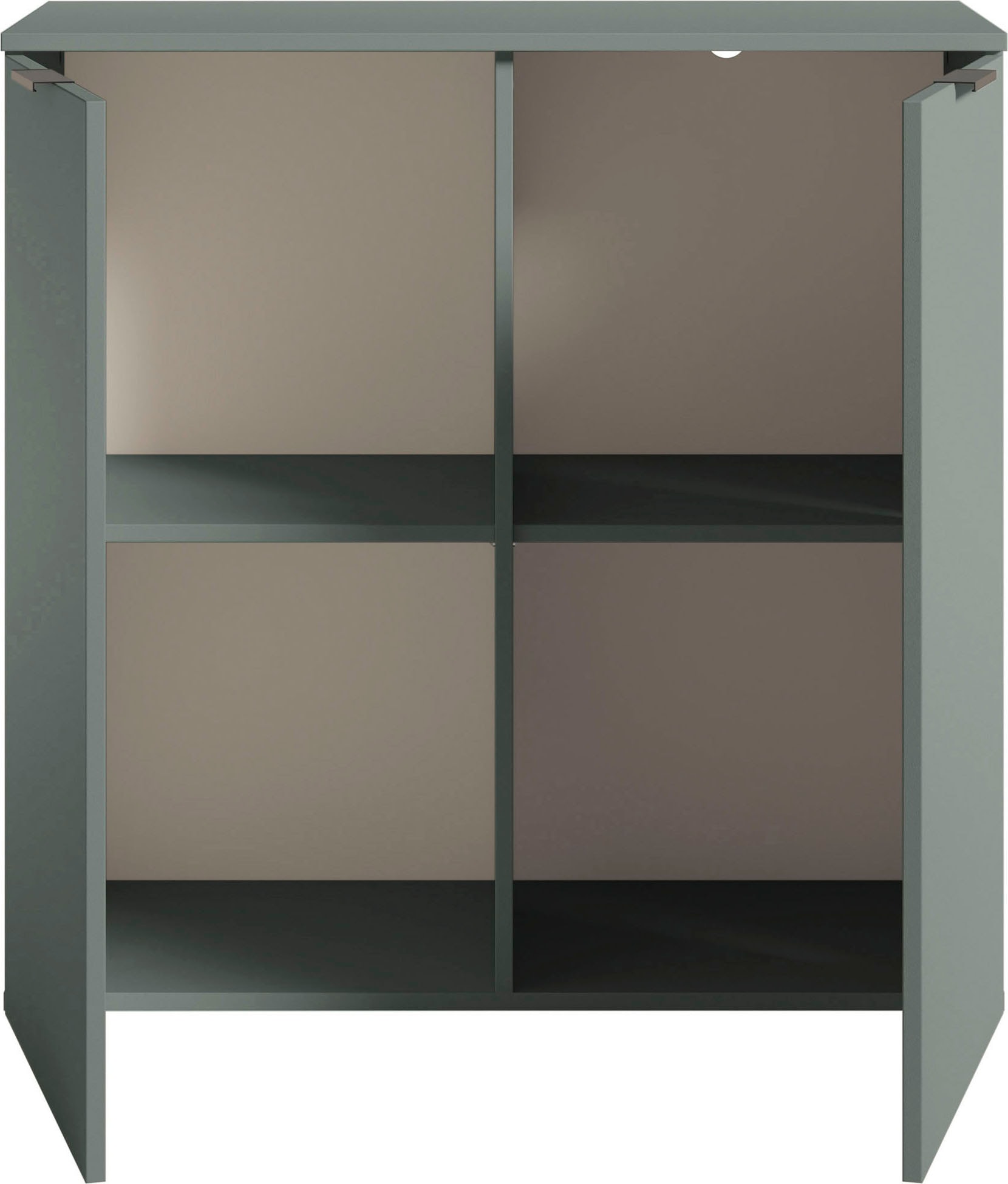 HBZ Sideboard »Linz Kommode, BxHxT 90x90x40cm«, (1 St.), Breite 90cm,Lip-Griff,Melaminbeschichtung