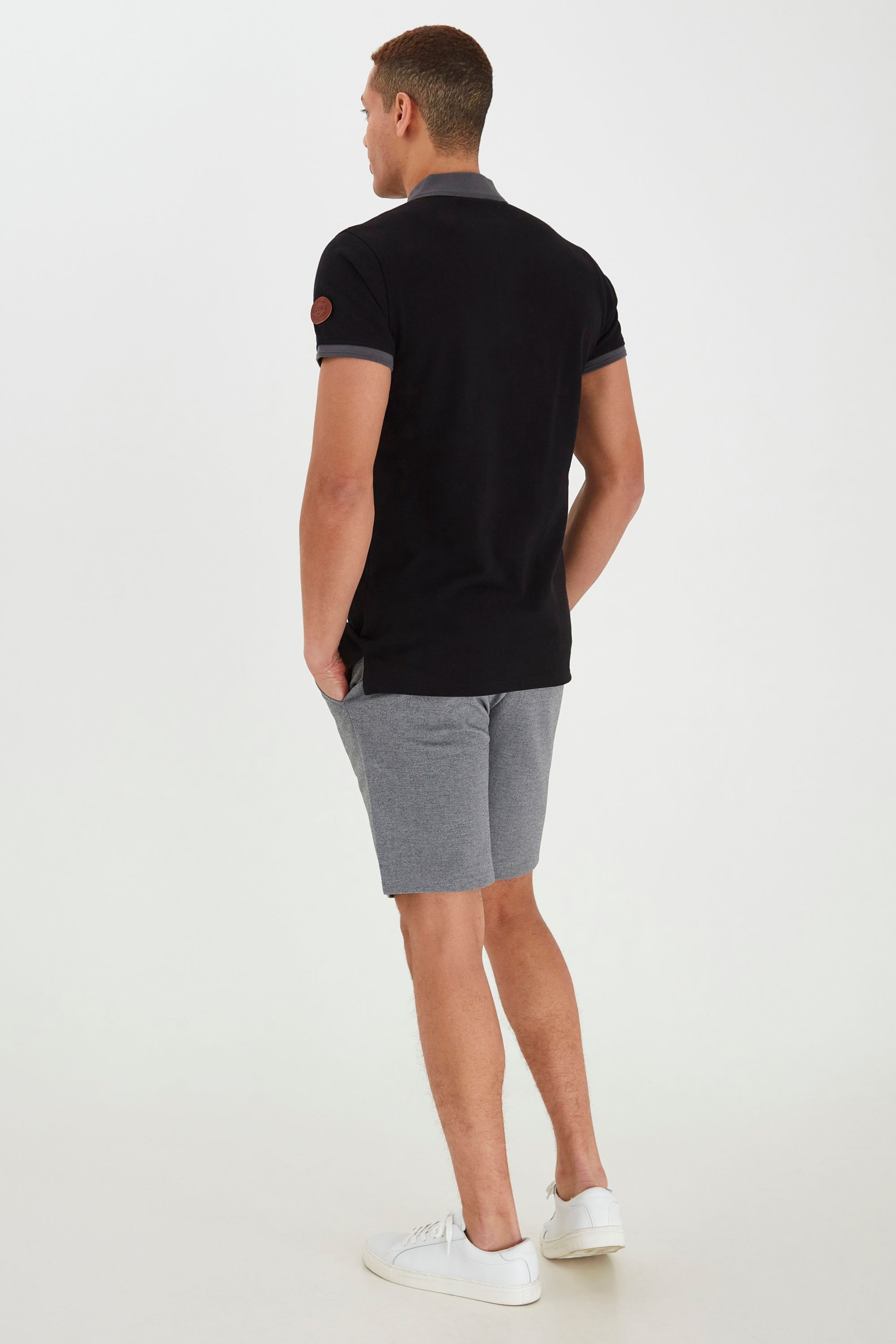 Poloshirt BLEND "Poloshirt BHRalf", Herren, Gr. S, schwarz, Obermaterial: 100% Baumwolle CO., Shirts 6