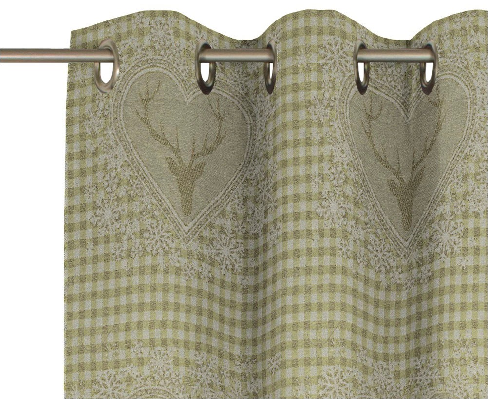 Thumbnail - Wirth Vorhang "Stuben" Ösen 1 Stk. tlg.