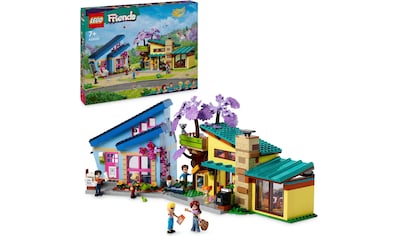 Konstruktionsspielsteine »Ollys und Paisleys Familien Haus (42620), LEGO Friends«,...