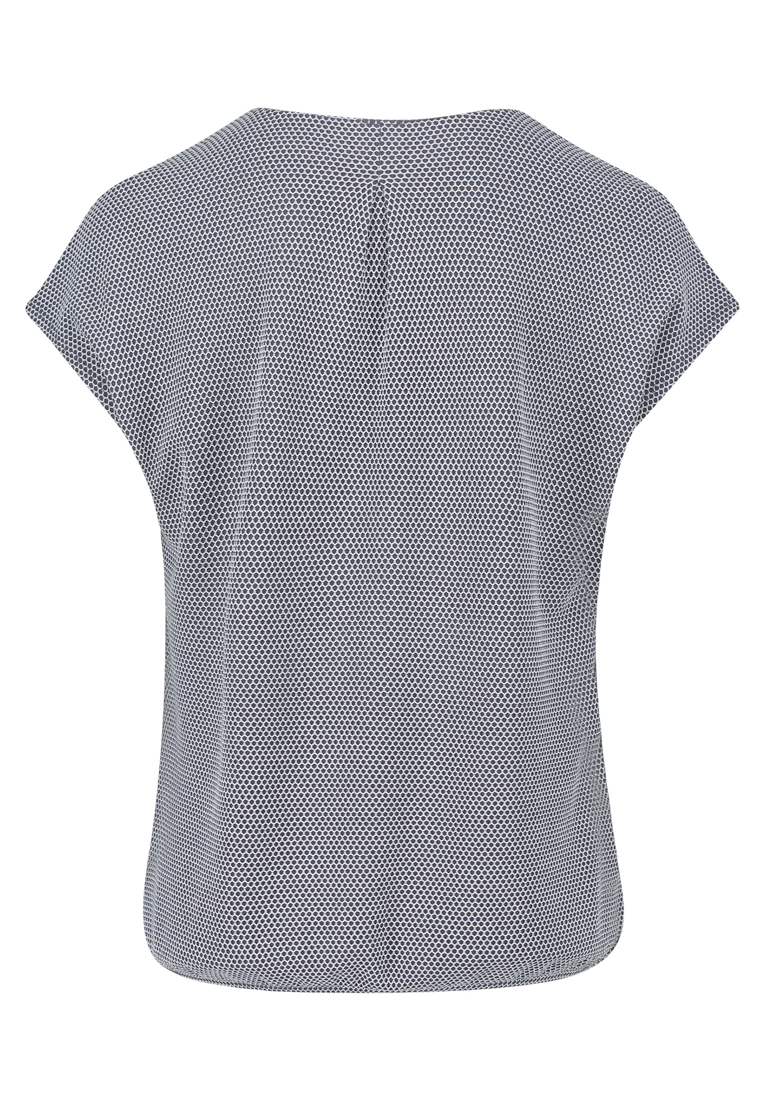 Betty&Co Kurzarmshirt »Betty & Co Casual-Shirt mit Struktur«, (1 tlg.), Material