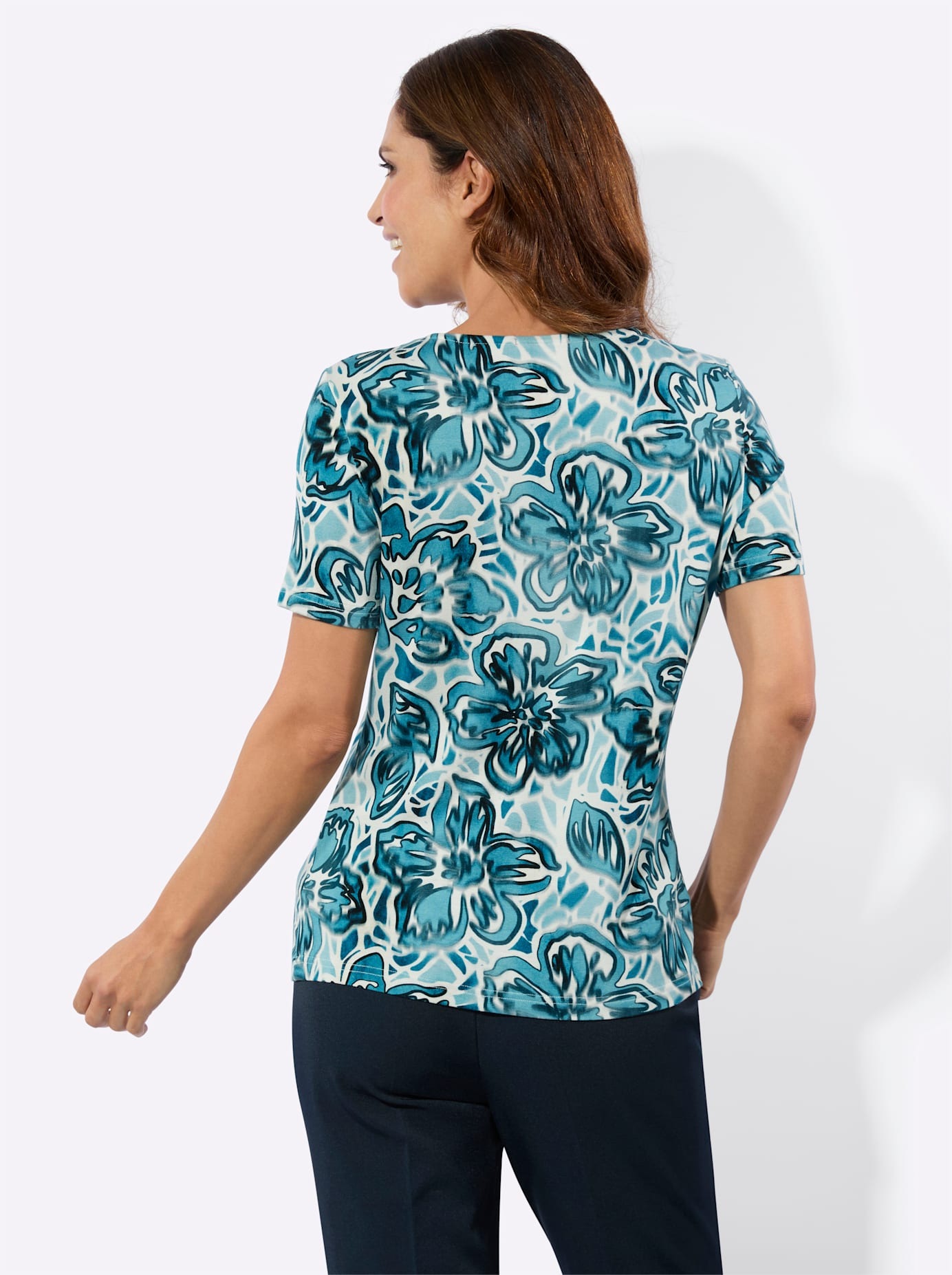 Lady Print-Shirt "Druck-Shirt" 1 tlg. günstig online kaufen