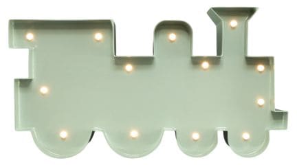 MARQUEE LIGHTS LED Dekolicht »Lokomotive« 17 flammig-...