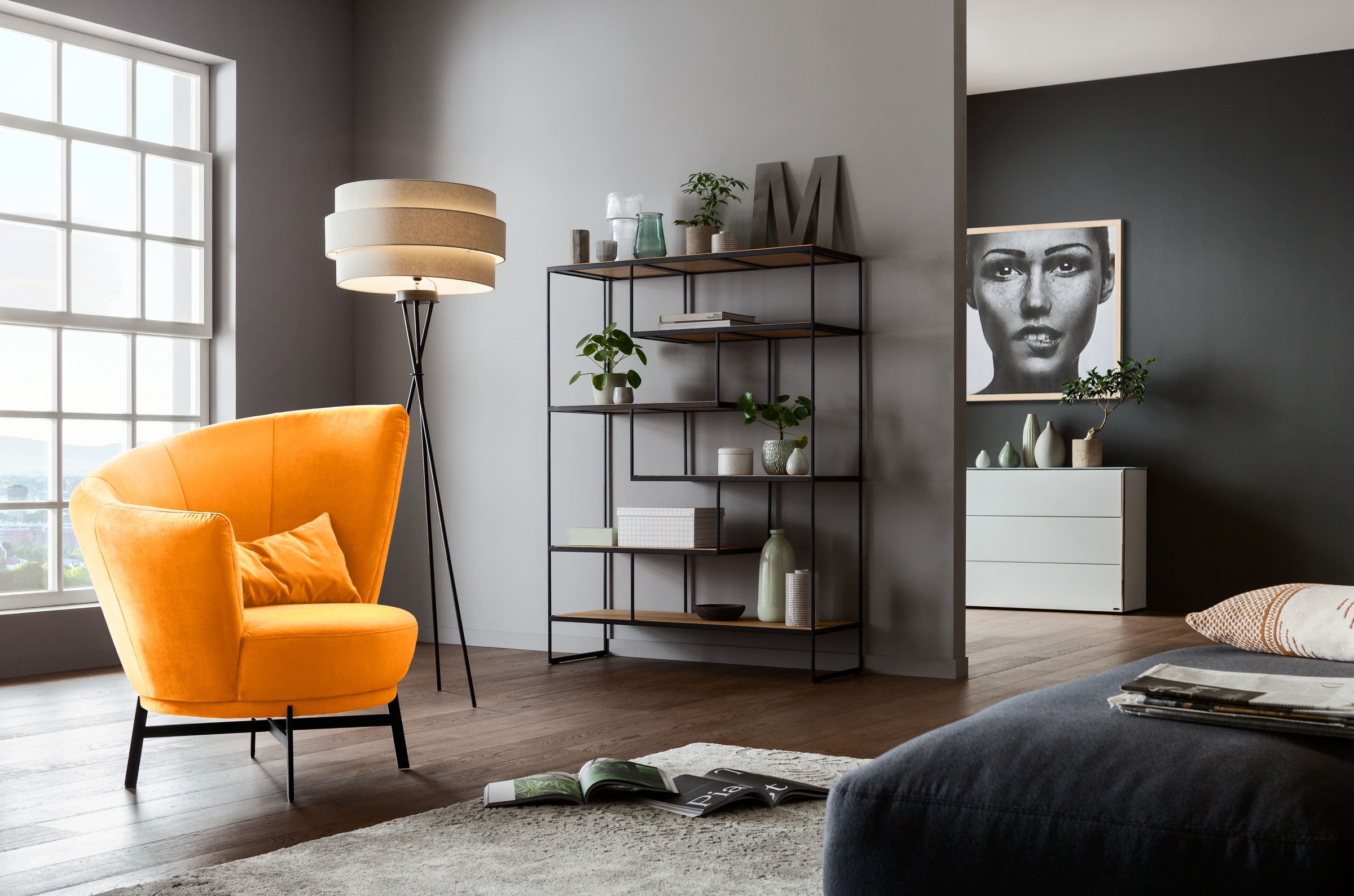 Musterring Drehsessel "Kleo", mit Drehfunktion um 360, inklusive Nierenkiss günstig online kaufen