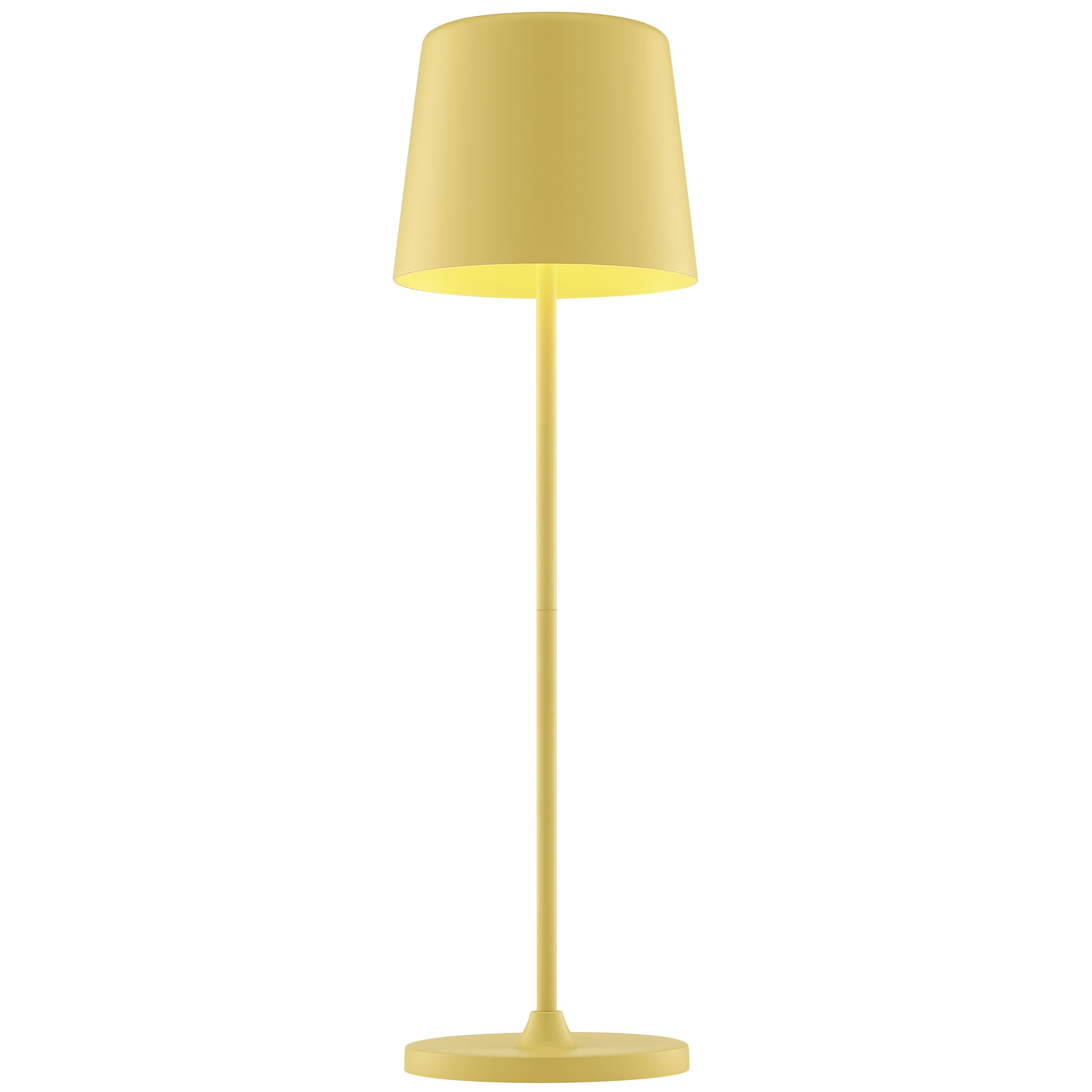 BRILLIANT LED Tischleuchte "Kaami - mobile LED Außen Tischlampe", gelb, Ø 10cm H: 37cm, 1 Stk., Leuchten, mobile LED Außen Tischlampe, 37 cm, 310 lm, Touchdimmer, USB, LED Tischleuchte 2