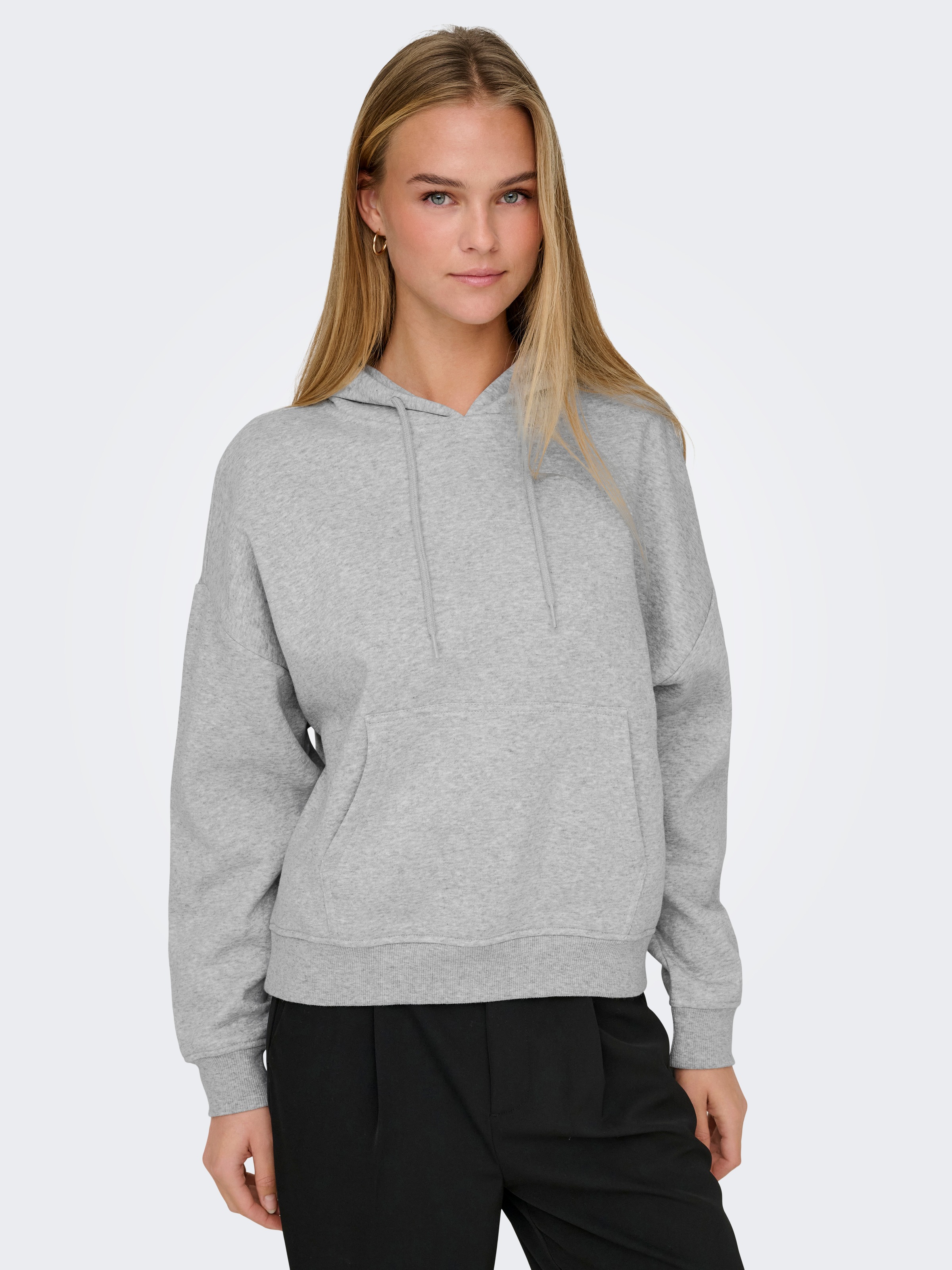 ONLY Kapuzensweatshirt "ONLSWEAT L/S HOODIE OVERSIZE PKT SWT" günstig online kaufen