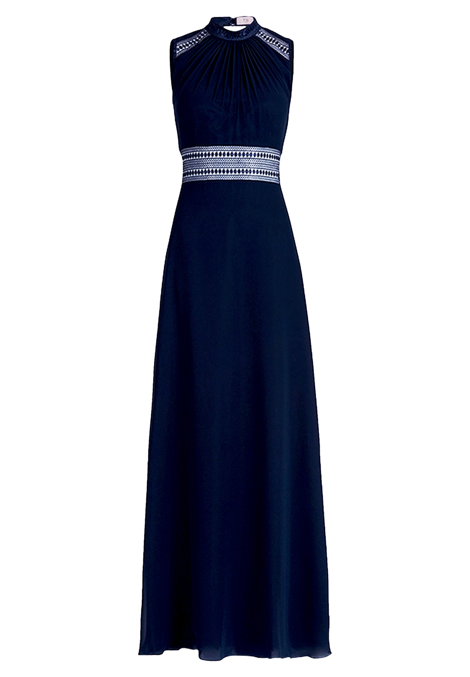 Vera Mont Abendkleid »Damen rückenfrei« Ohne Tasche Aufgesteppte Bänder