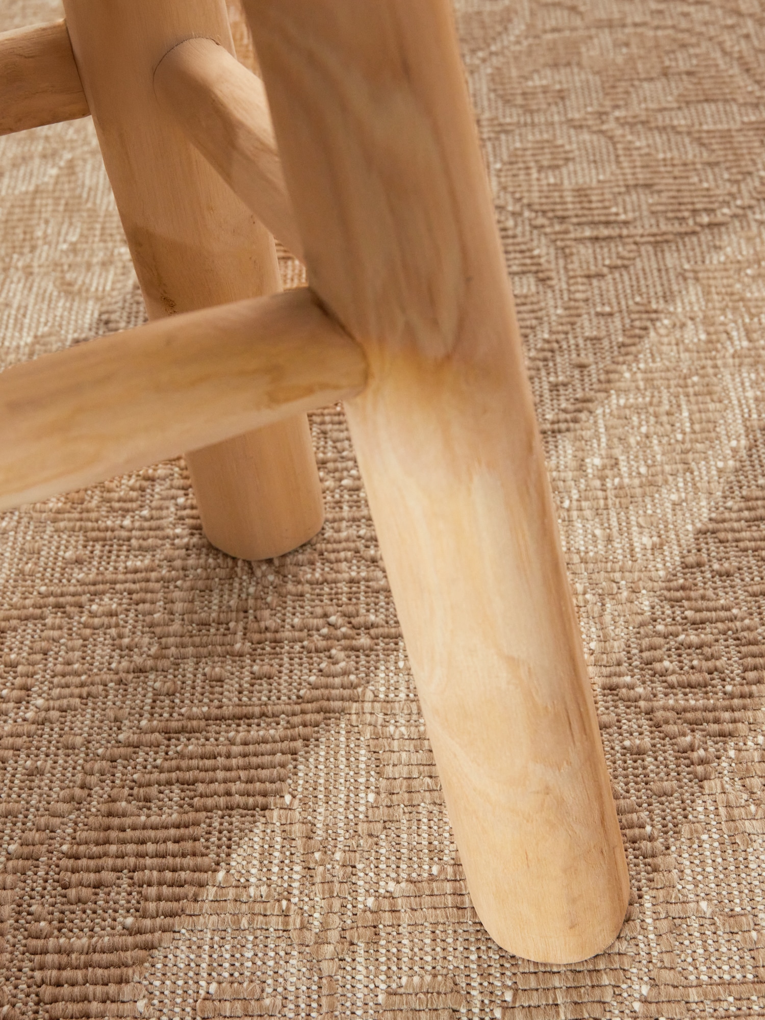 NORTHRUGS Outdoorteppich »Rosel Wendetppich«, rund, 5 mm Höhe, In und Outdoor, Flachgewebe, wetterfest, pflegeleicht, robust