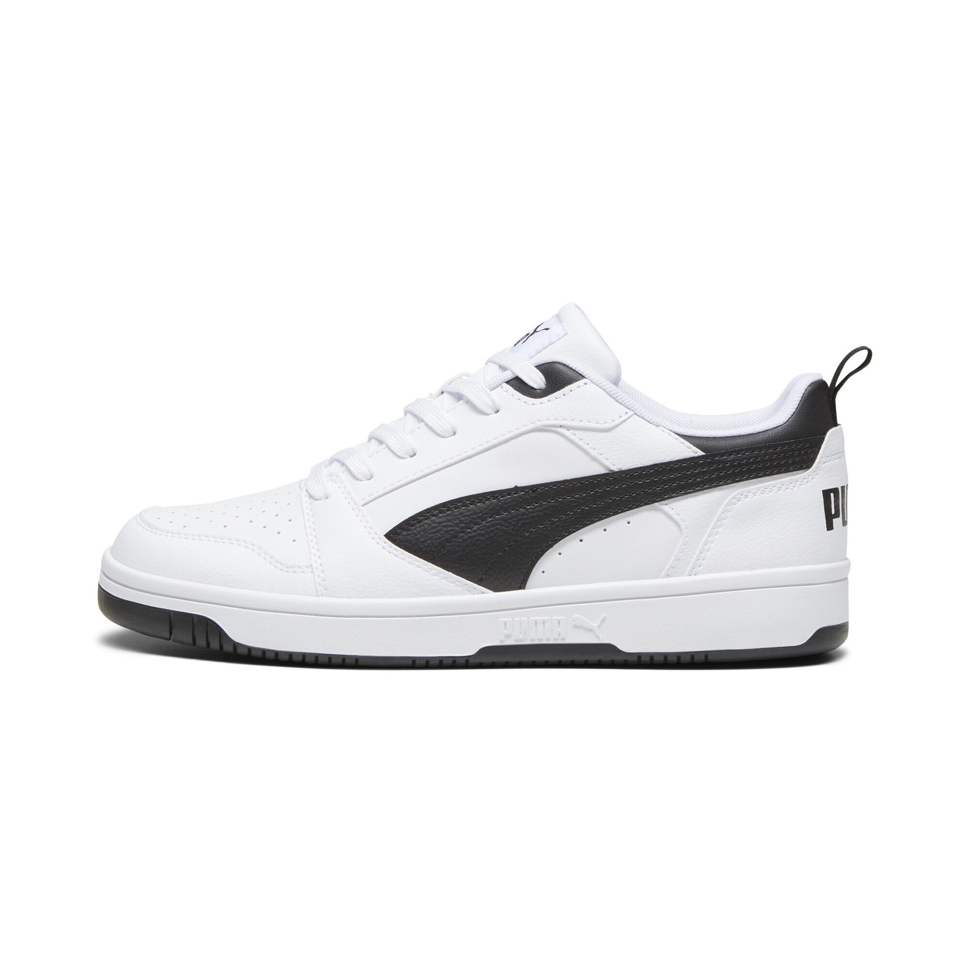 Puma Rebound V6 Low Sneaker Black-White 46 2