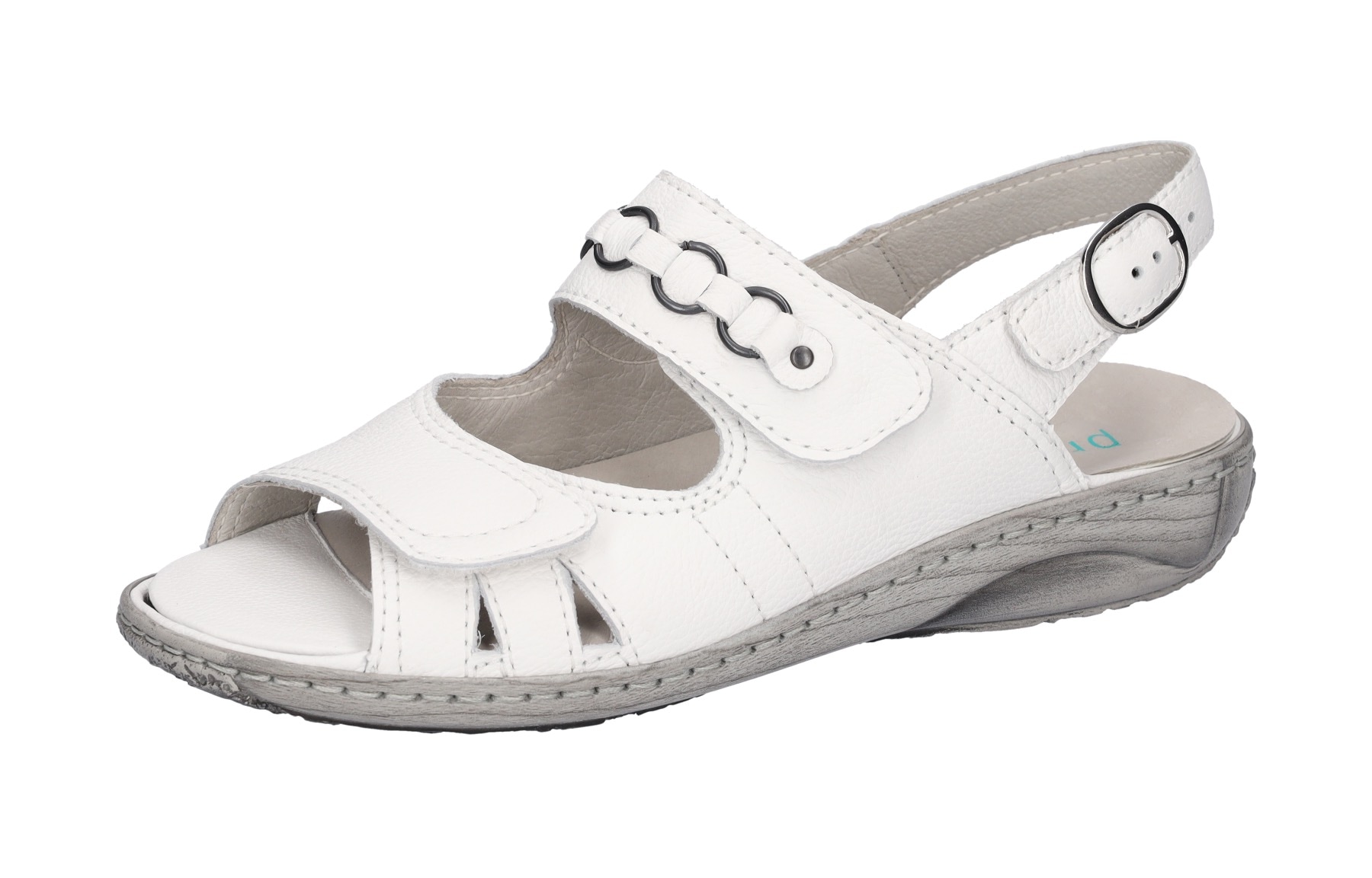 Waldläufer Sandalette "Garda", Klettschuh, Sandalette, Sommerschuh in Bequemweite G (= weit)