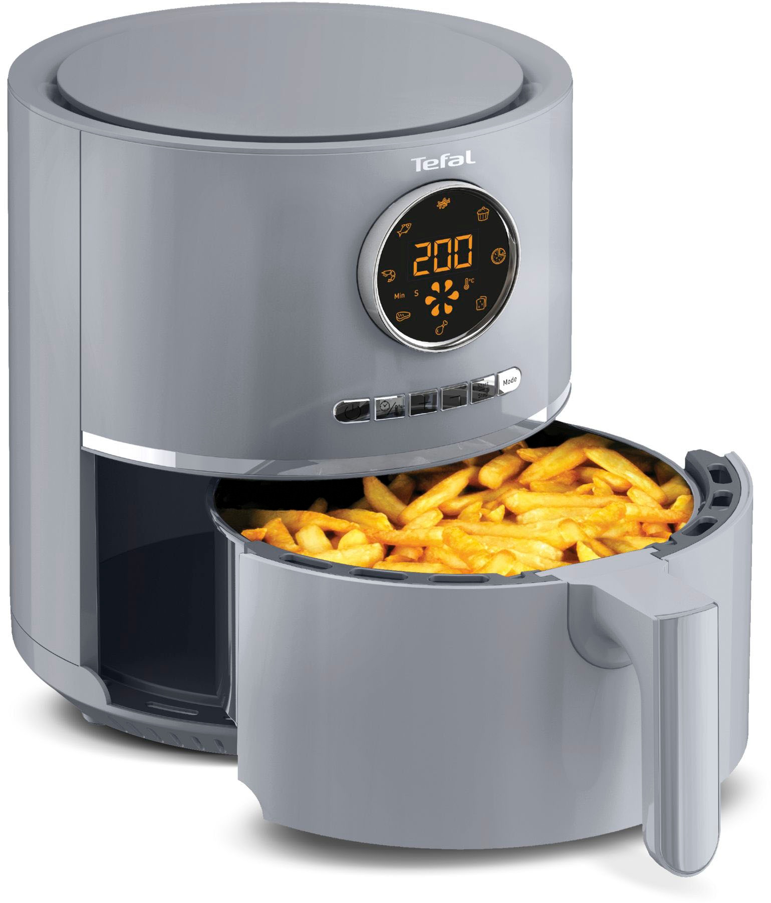 Tefal Heißluftfritteuse "Ultra Fry Digital", 1400 W, 8 Programme, frittieren ohne Öl, 4,2 L, digitales Display, EY111B