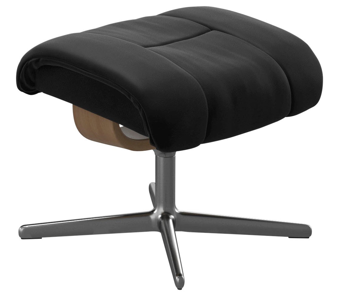 Stressless® Fußhocker »Reno«, mit Cross Base, Größe S, M & L, Holzakzent Eiche