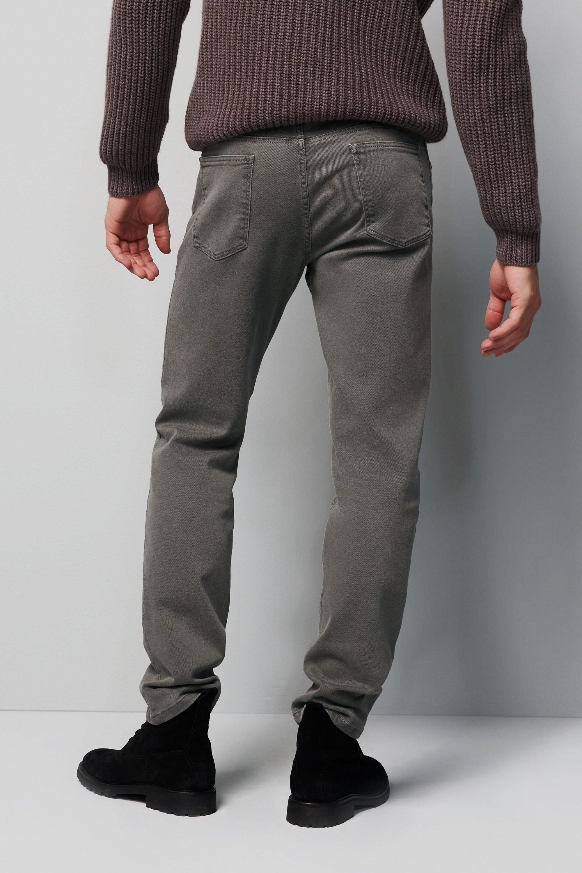 MEYER 5-Pocket-Jeans »Five-Pocket-Hose« M5 Regular im unifarbenem Design