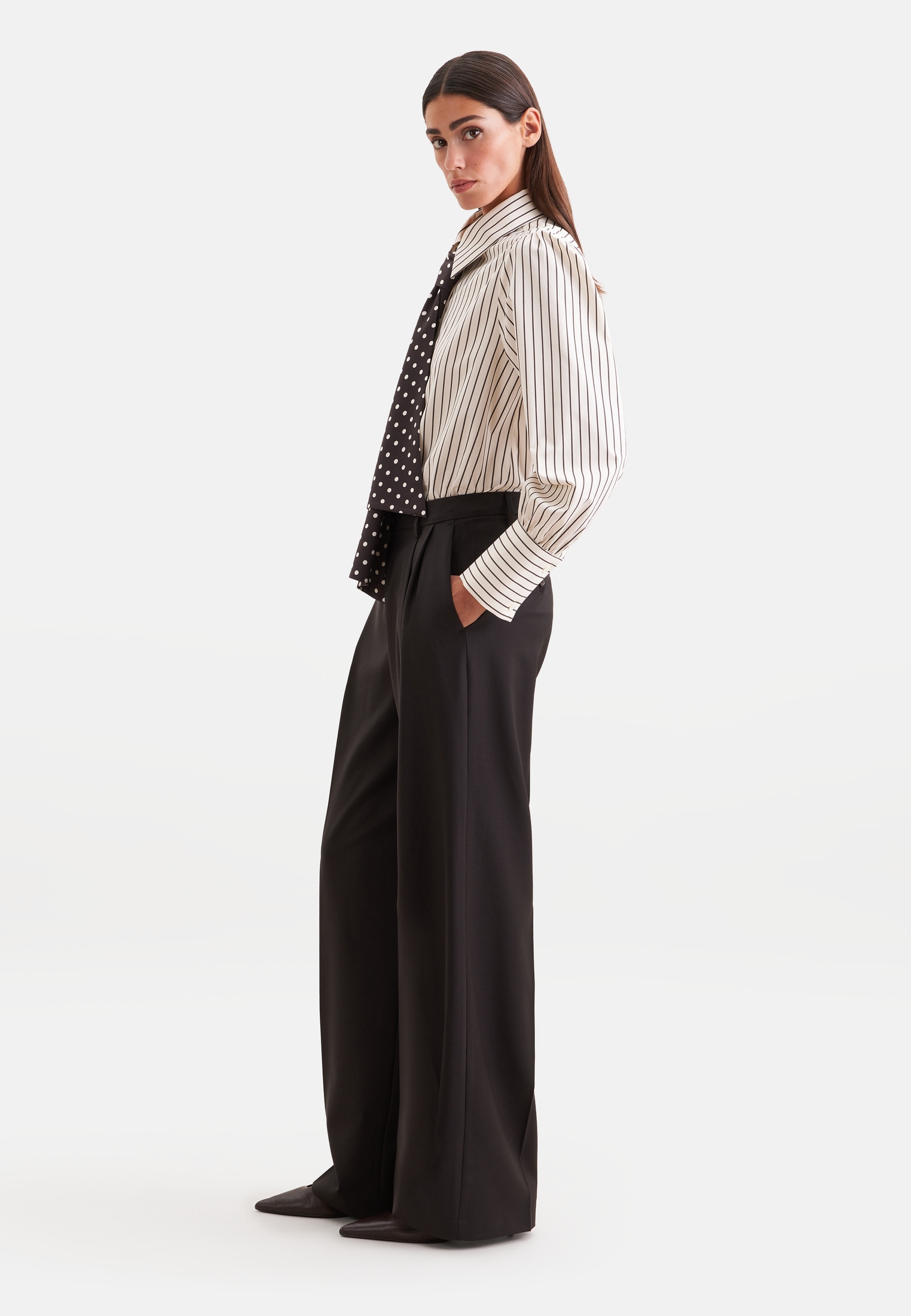 seidensticker Klassische Bluse 1/1 Kragen Geometrische Muster