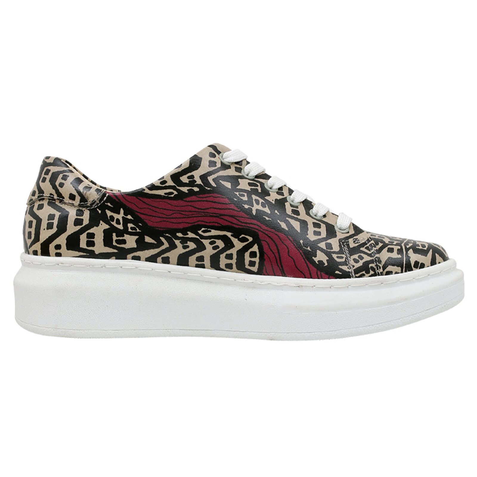 Thumbnail - DOGO Plateausneaker "Myra Low-Top Sneaker Arizona Dream Damen Sneaker", Handgefertigt