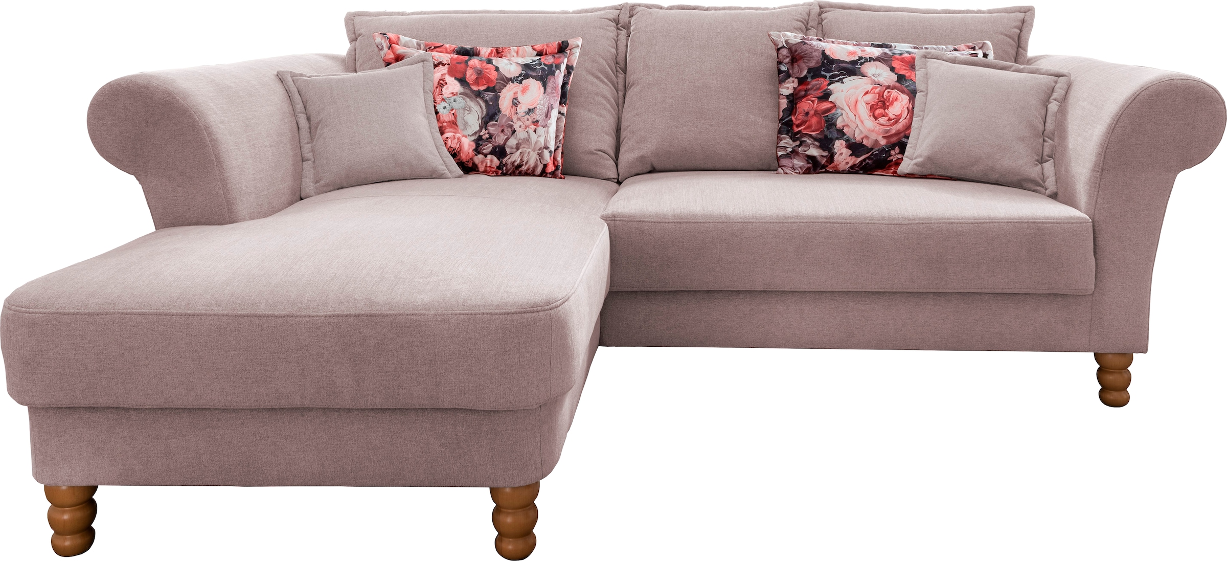 Home affaire Ecksofa "Tassilo Mega Polsterecke mit Kaltschaum im Sitz, bequ günstig online kaufen