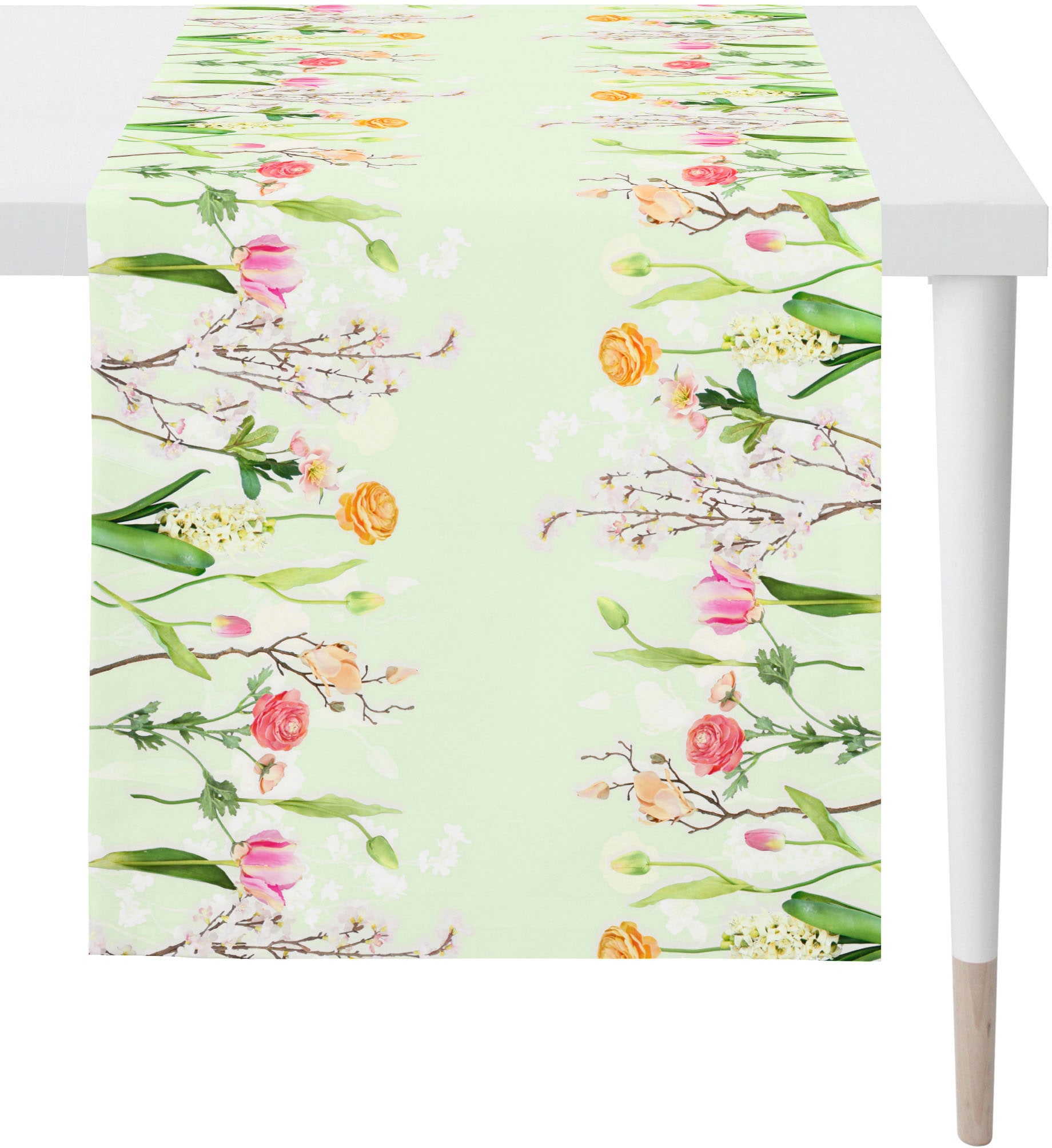 APELT Tischläufer "6817 SPRINGTIME, Frühjahrsdeko, Frühling" mit Blumenmoti günstig online kaufen