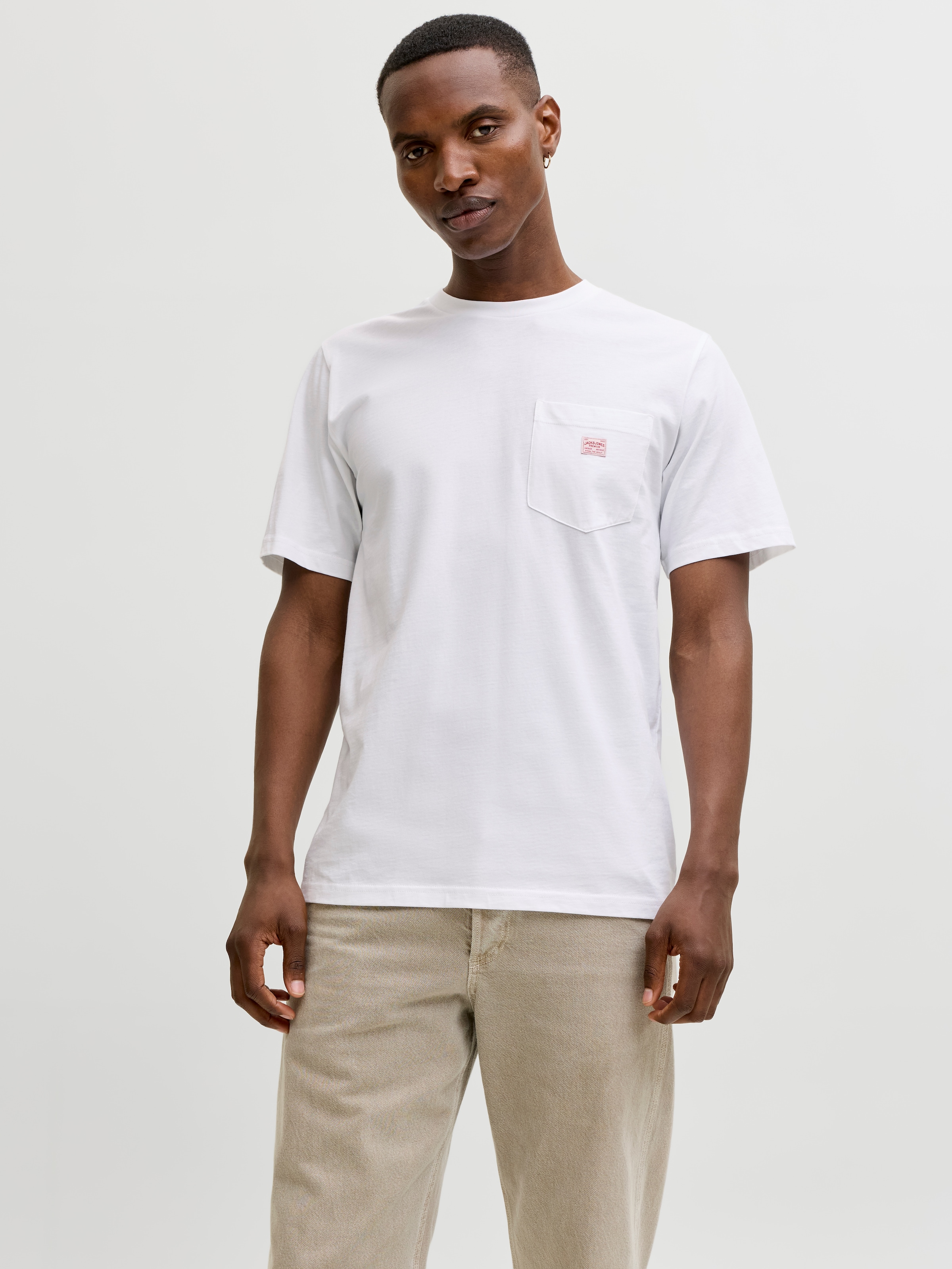 Jack & Jones Kurzarmshirt "JPRBLUCALEB SS TEE SN" günstig online kaufen