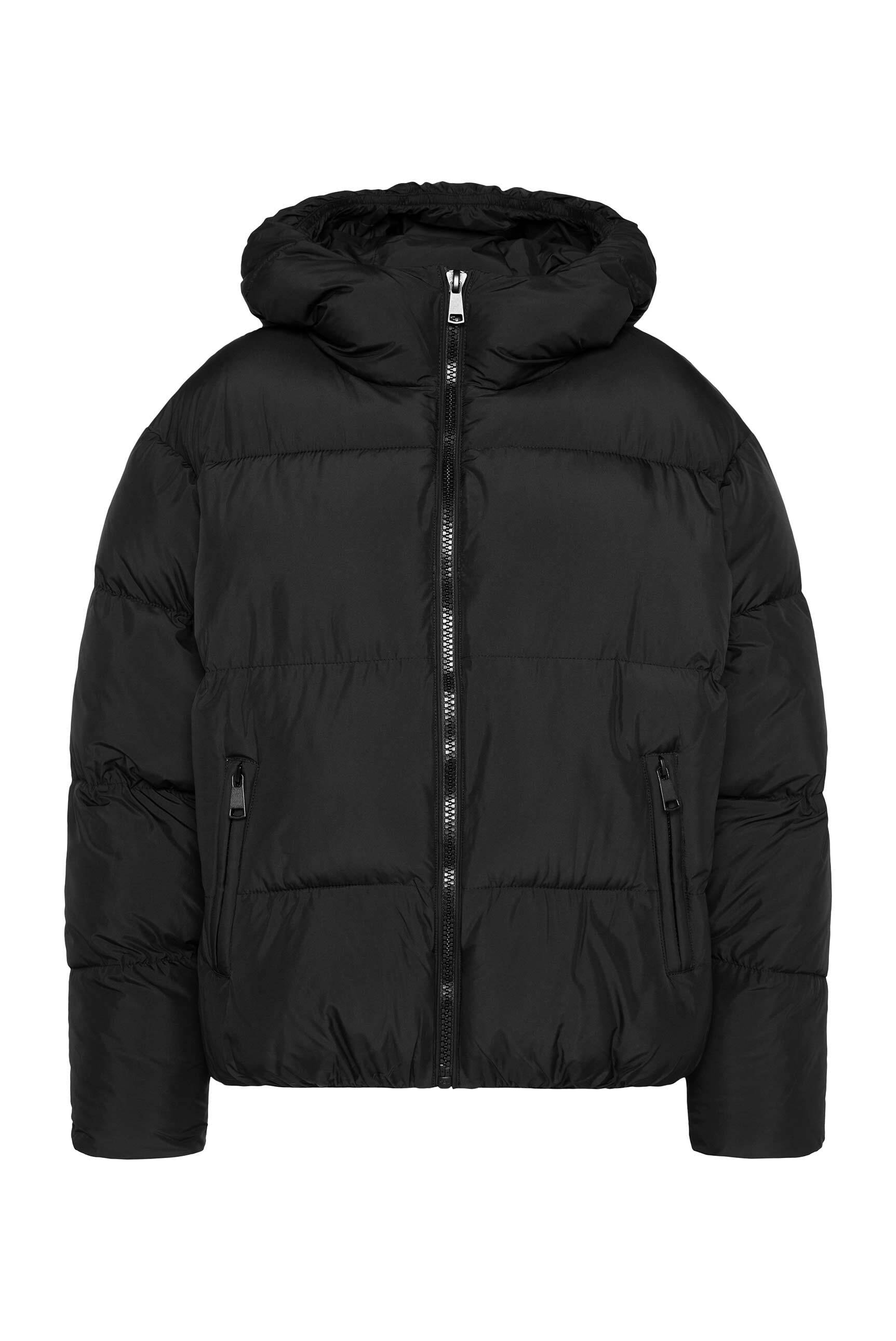 SENSES.THE LABEL Winterjacke mit Kapuze mit elastischen Steppnähten