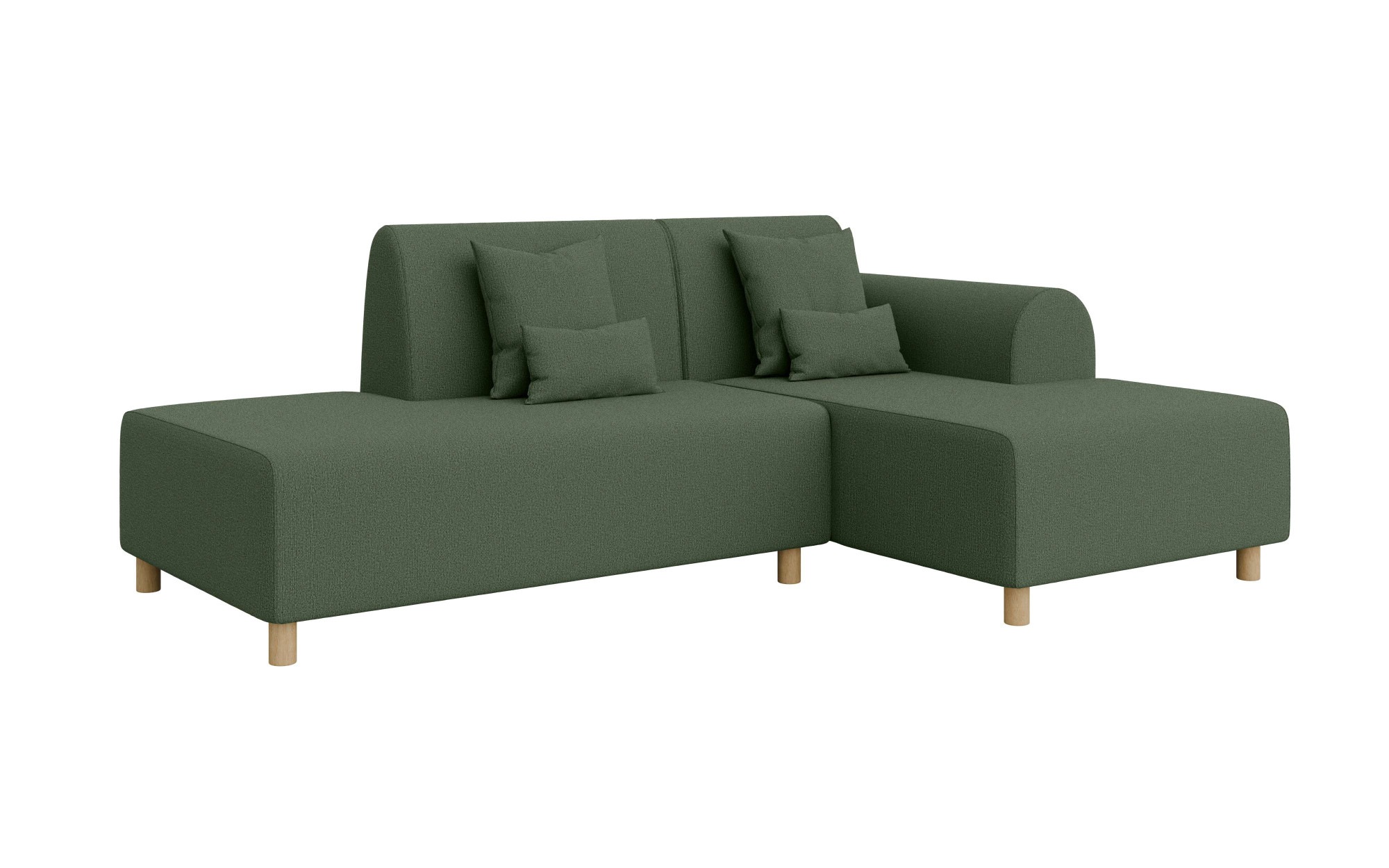 INOSIGN Ecksofa »Suyala«, L-Form mit Hocker