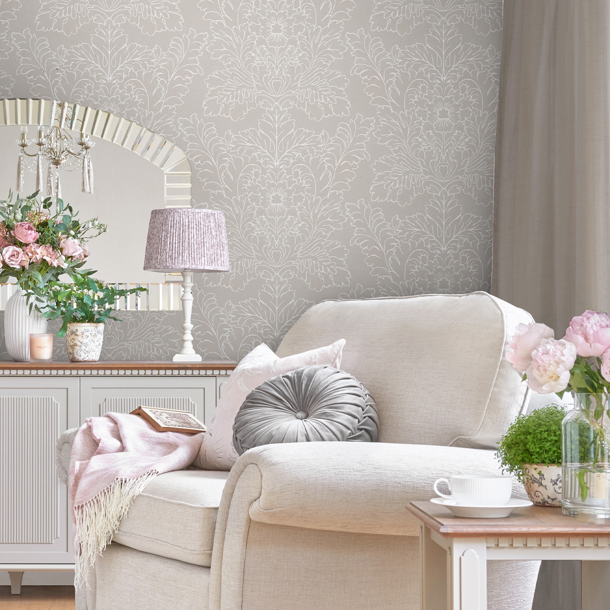 LAURA ASHLEY Vliestapete »Silchester«, 10mx52cm