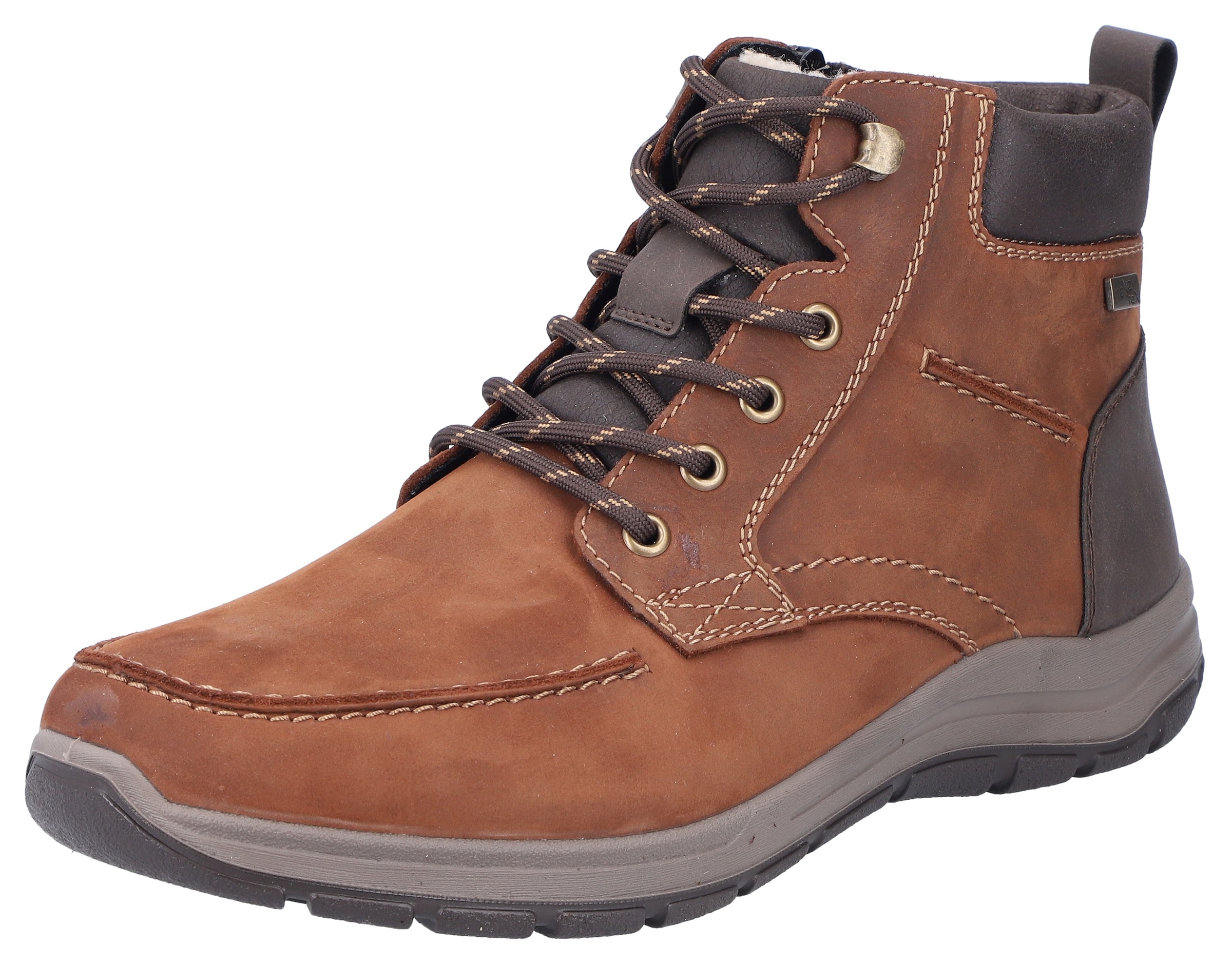 Winterboots, Outdoorschuh, Schnürboots, Stiefelette mit riekerTEX-Membran