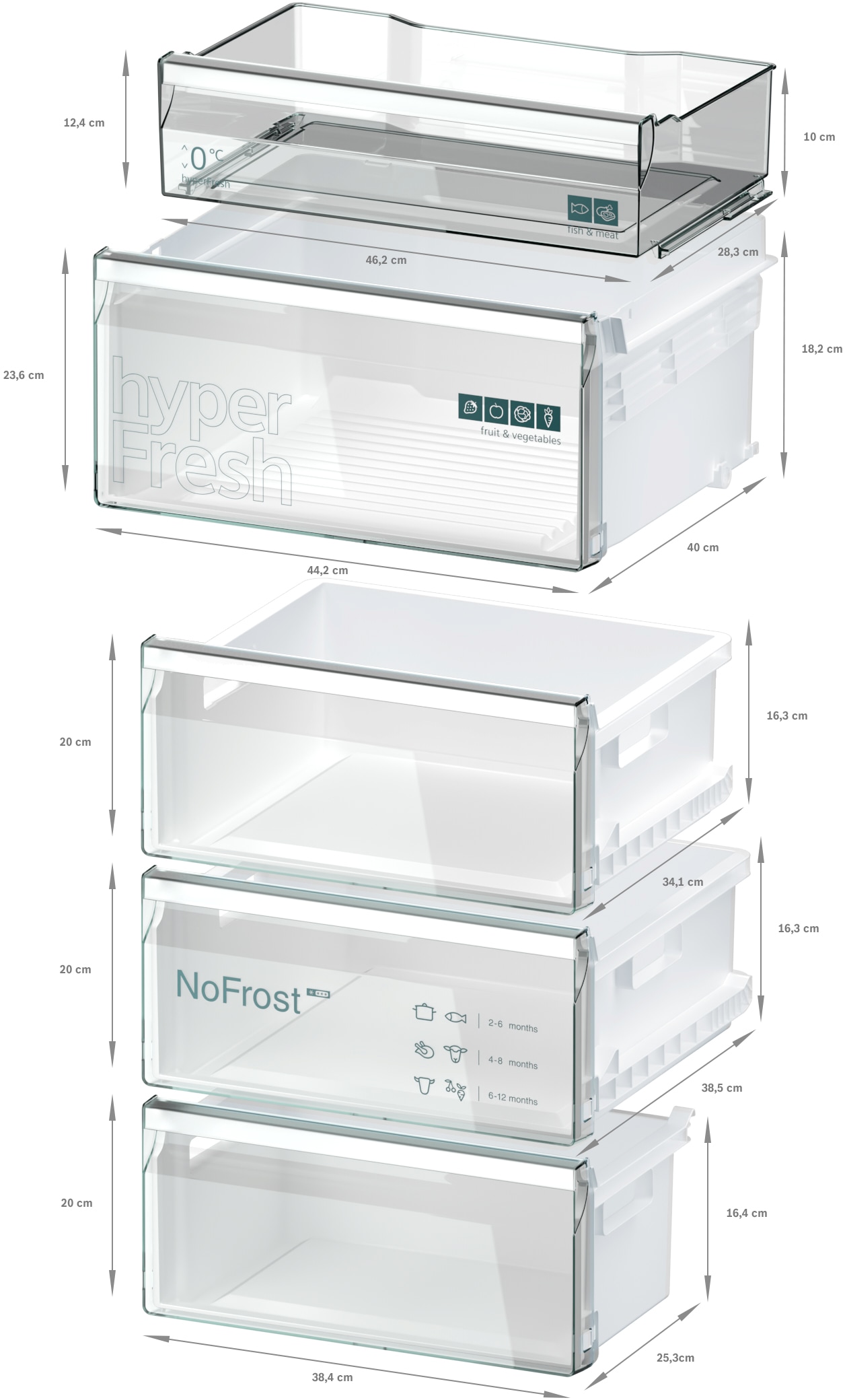 SIEMENS Kühl-/Gefrierkombination iQ300 »KG36N2IBF«