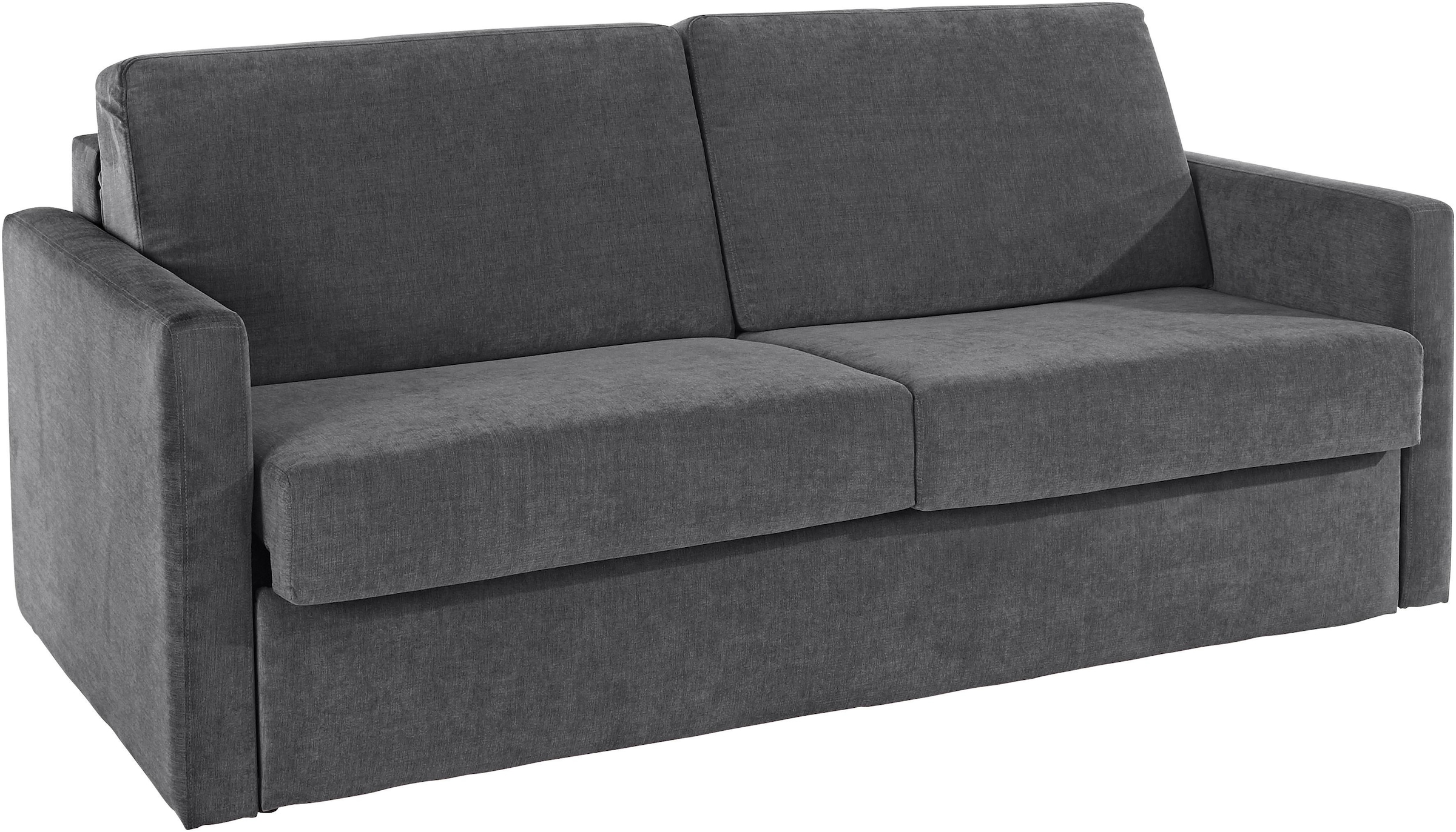 OTTO home Schlafsofa "GOLDPOINT 182cm, Dauerschläfer, Liegefläche 140/200 cm" 3-Sitzer mit Dauerschläfer-Funktion, Bonell-Federkernmatratze