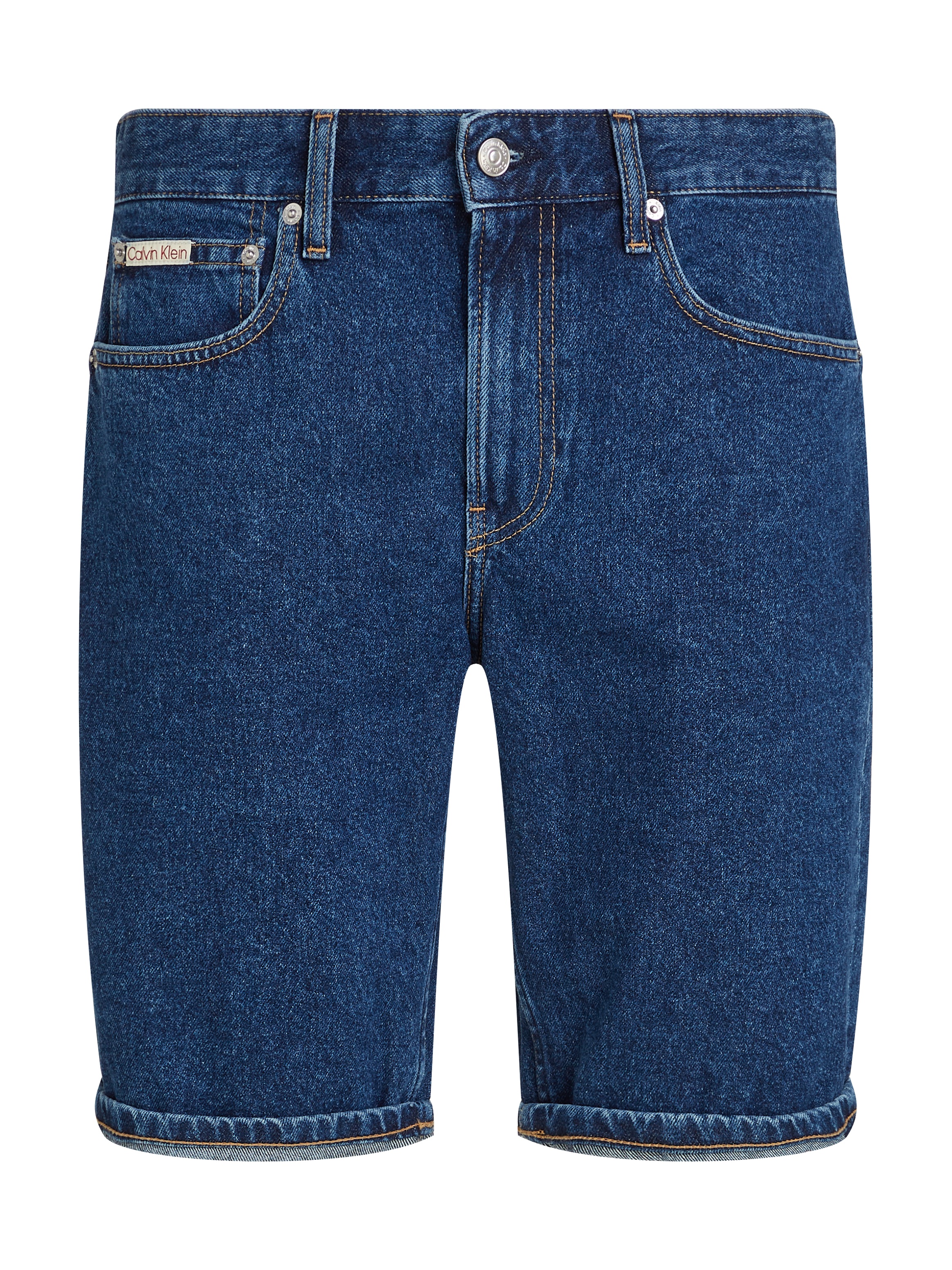 Calvin Klein Jeans Shorts »REGULAR SHORT«, in dunkelblauer Waschung