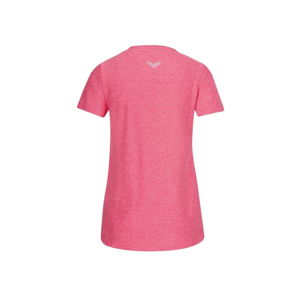 Trigema T-Shirt »TRIGEMA Sportshirt in Melange-Optik«, (1 tlg.)