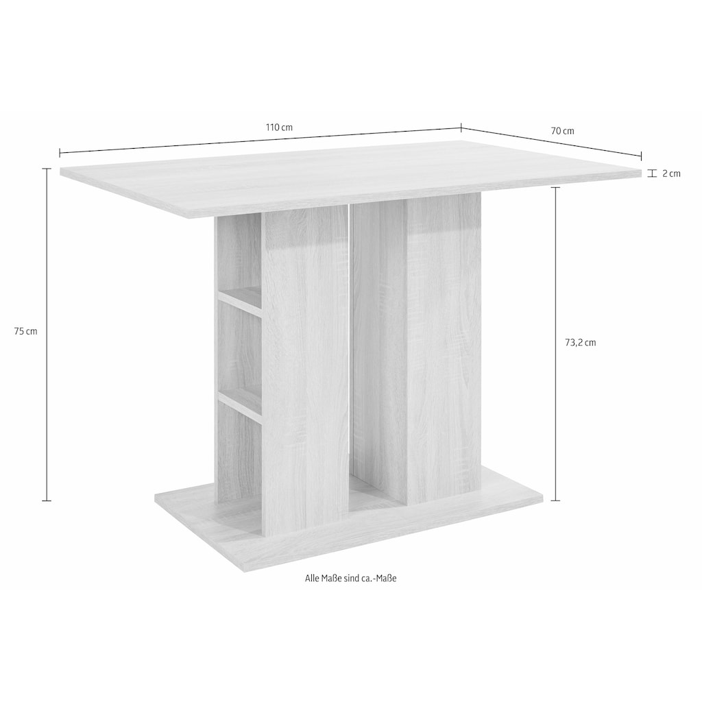 Homexperts Eckbankgruppe, (Set, 4 tlg.)