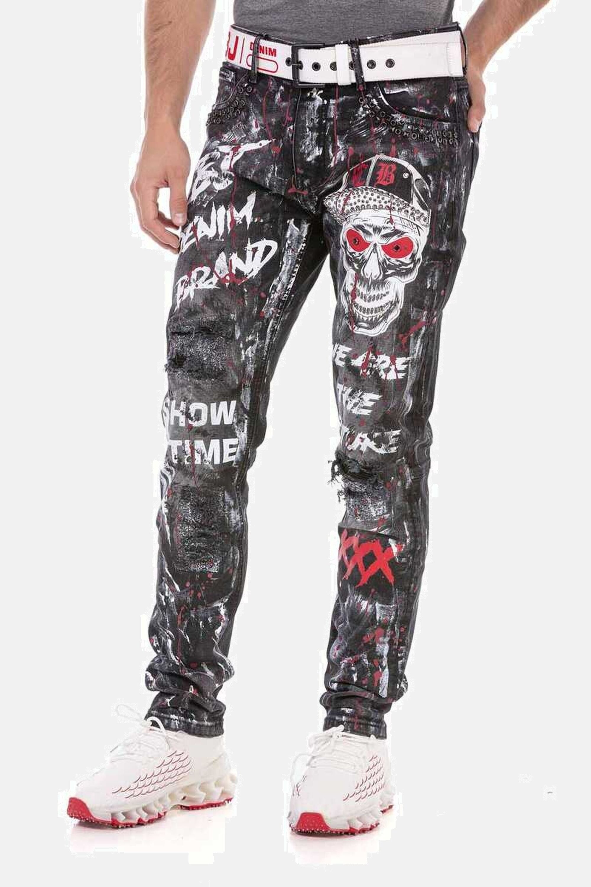 Cipo & Baxx 5-Pocket-Jeans »Jeans«, im lässigen Streetstyle, CD700