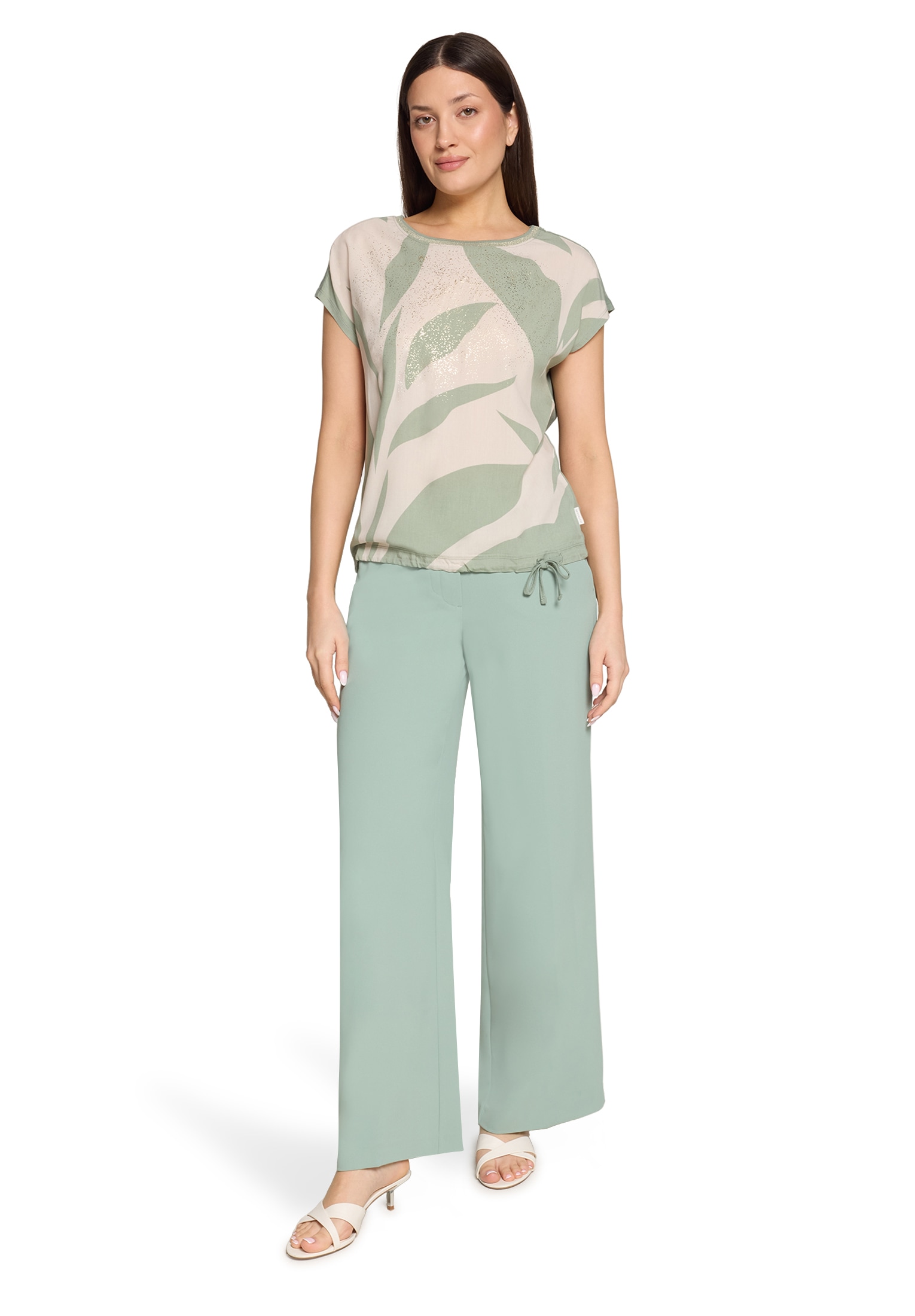 Betty&Co Kurzarmshirt »Damen mit Print« 1 tlg.