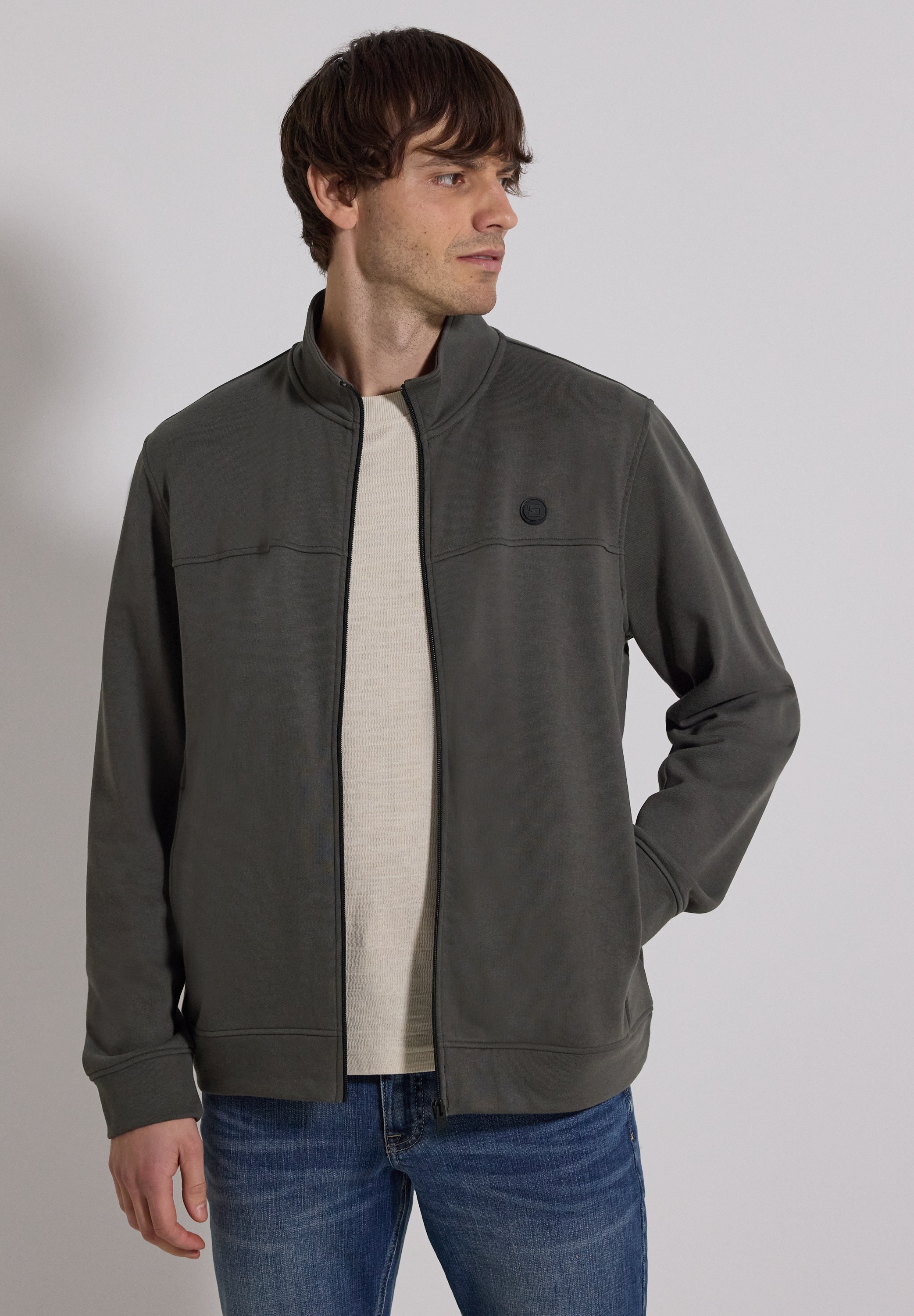 STREET ONE MEN Kurzjacke ohne Kapuze mit Stehkragen günstig online kaufen