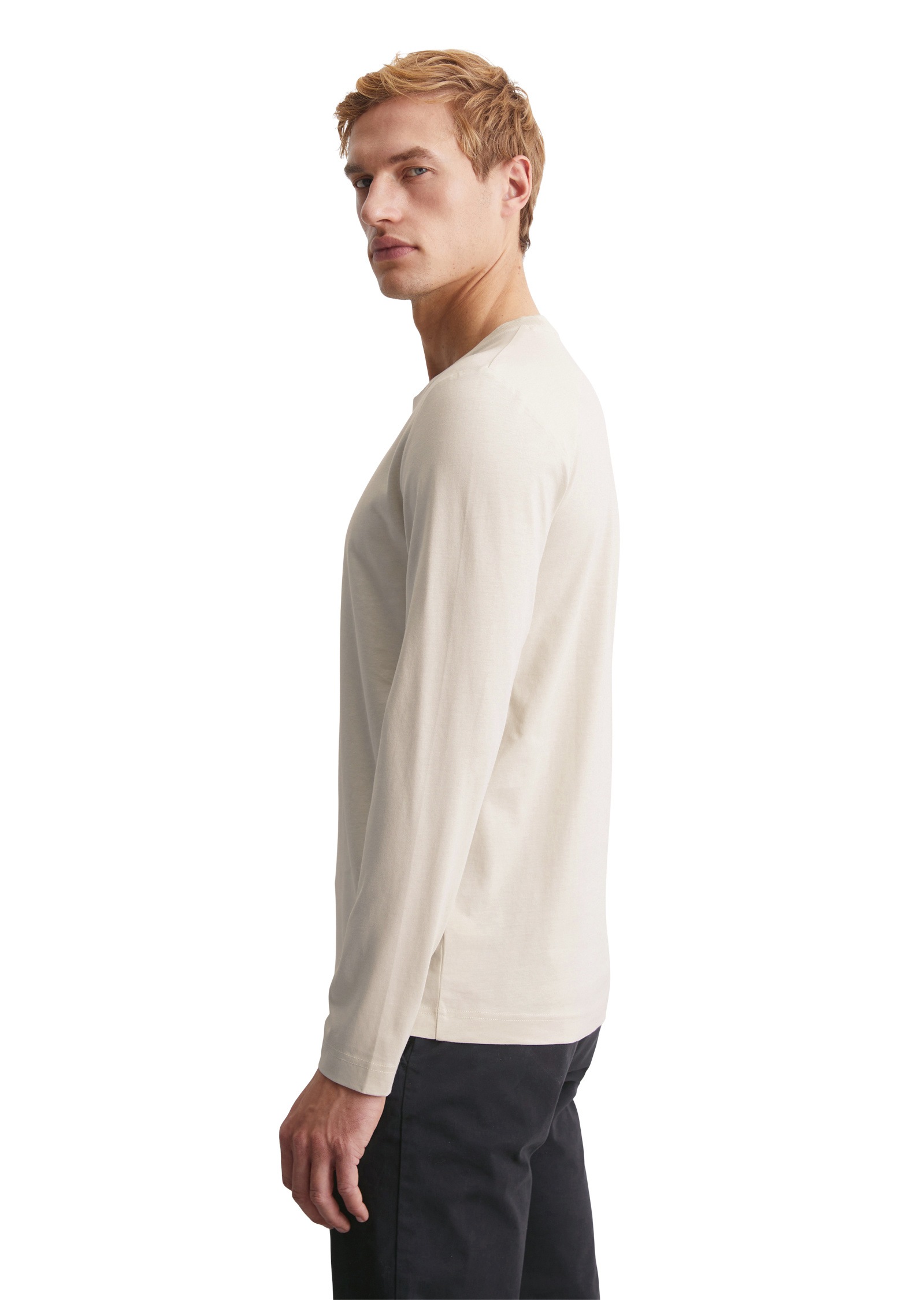 Marc O'Polo Langarmshirt »aus reiner Bio-Baumwolle«
