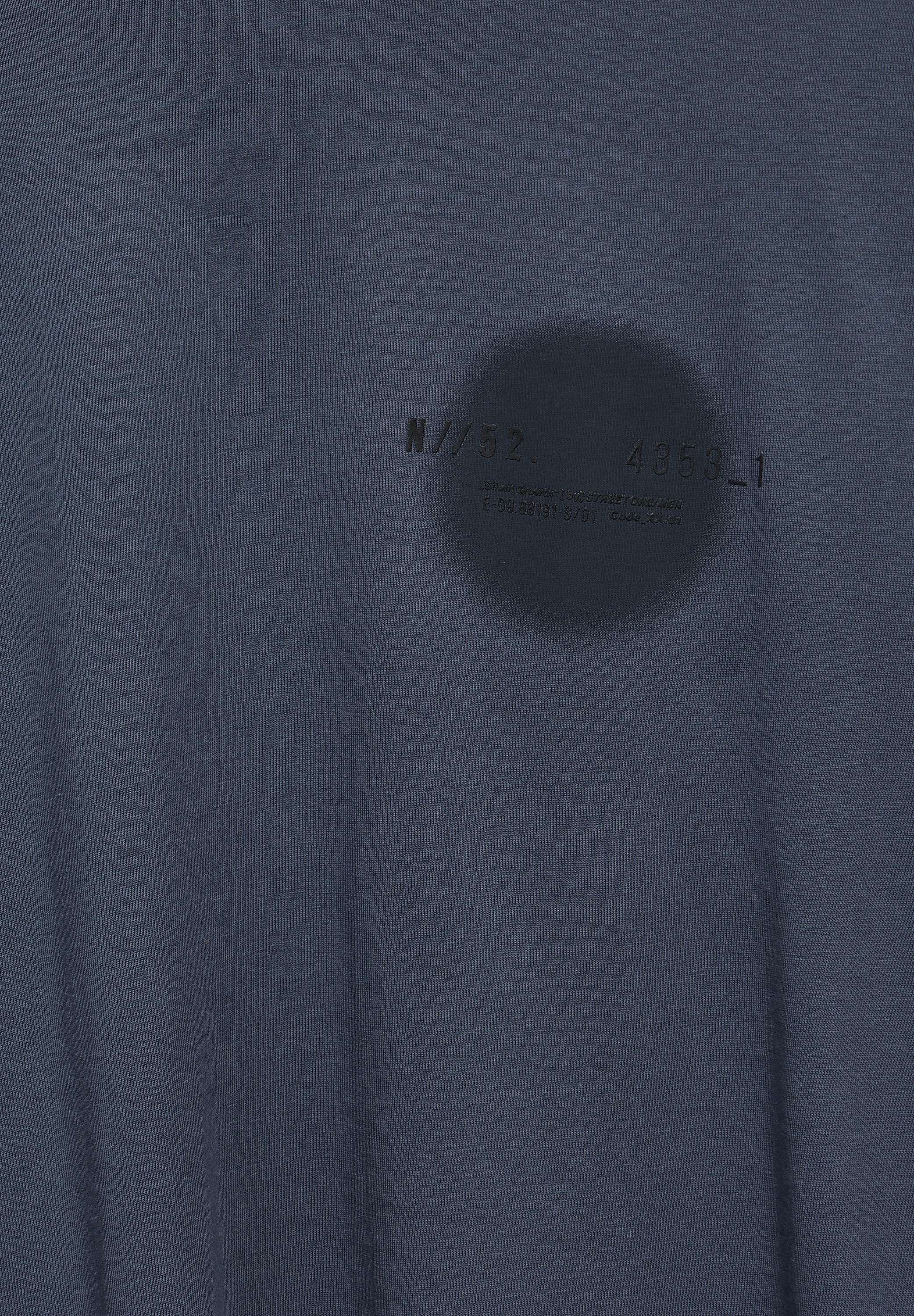 STREET ONE MEN T-Shirt, aus reiner Baumwolle