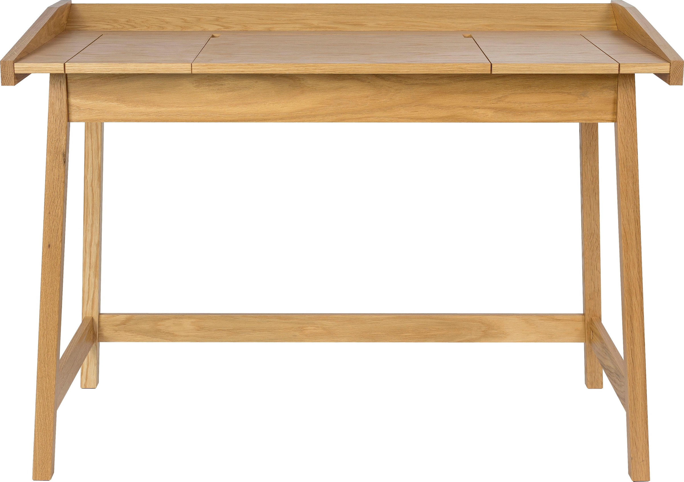 Woodman Schreibtisch "Walter", skandinavisches Design, Holzfurnier aus Eich günstig online kaufen