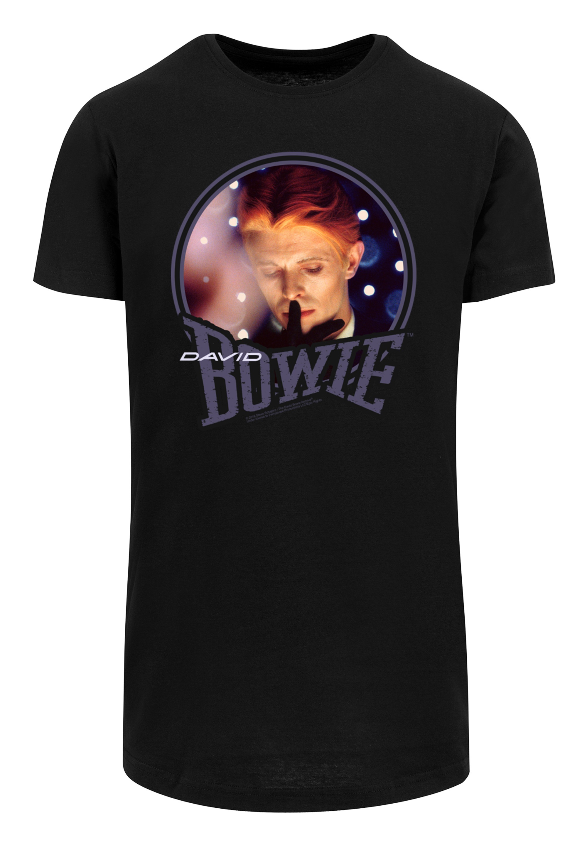 F4NT4STIC T-Shirt »David Bowie Quiet Lights«, Print