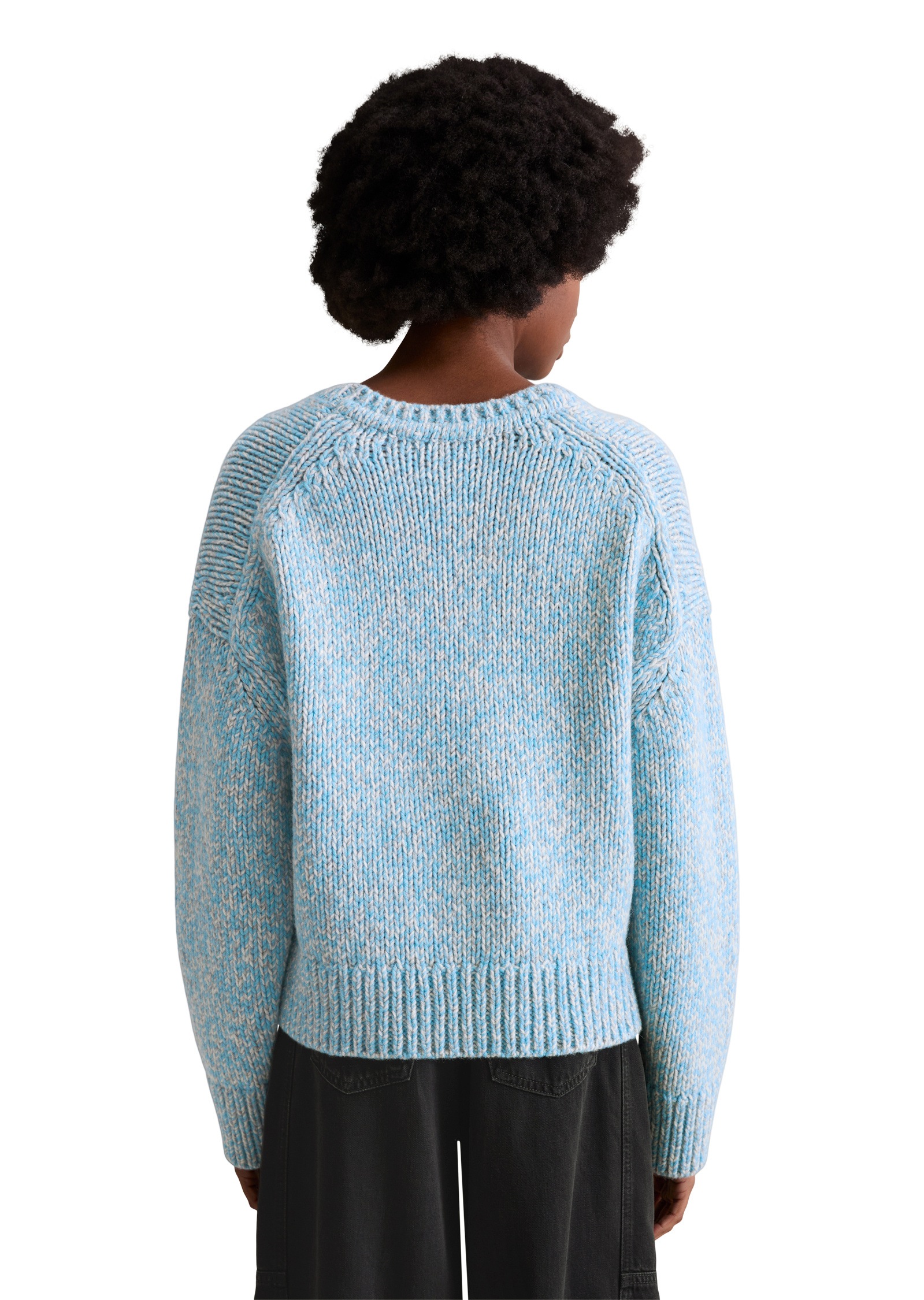 Marc O'Polo DENIM Strickpullover »aus weichem Wolle-Mix«