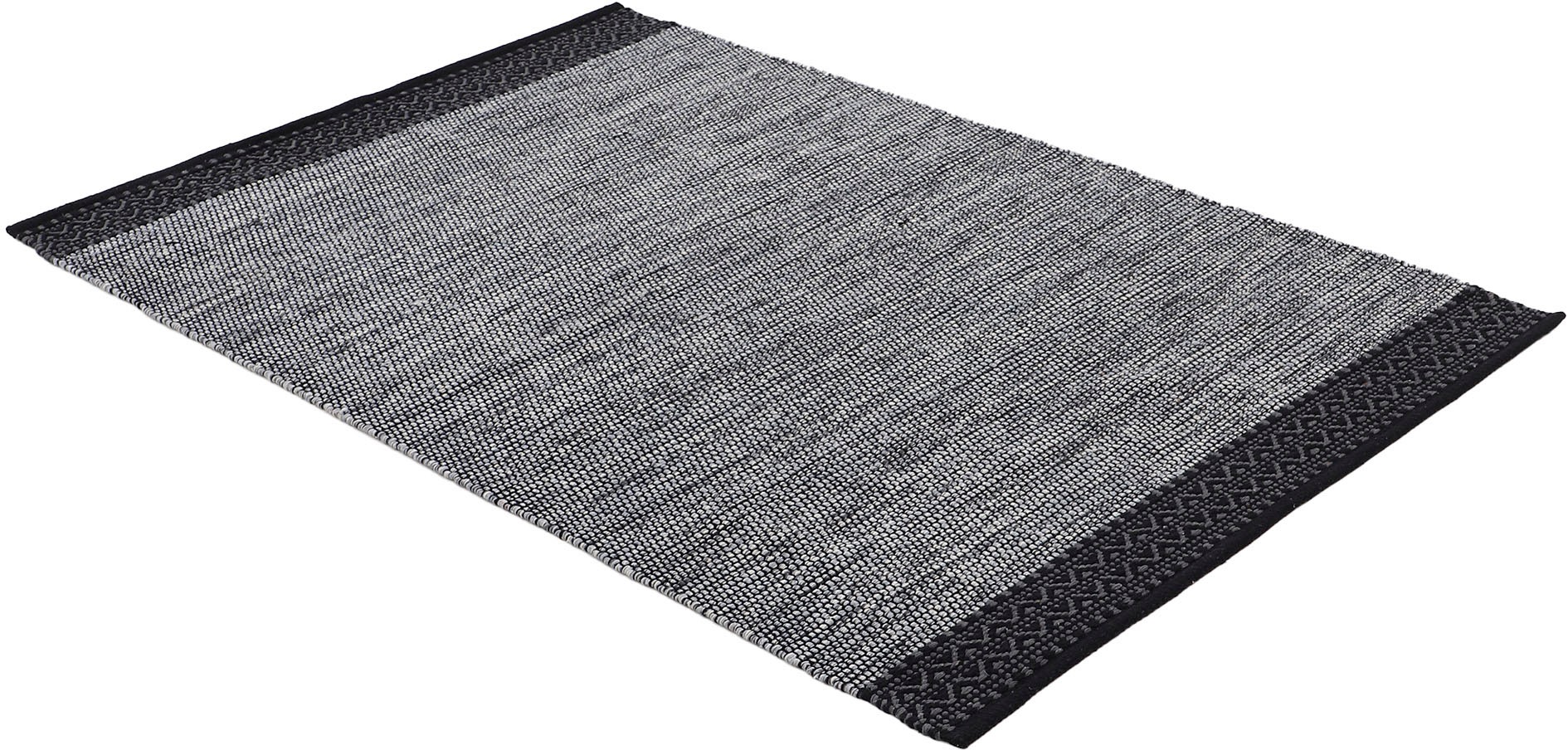 Thumbnail - carpetfine Teppich "Kelim Mia auch als Läufer erhältlich", rechteckig, 6 mm Höhe, Baumwolle Wendeteppich, Bordüre, Wohnz...