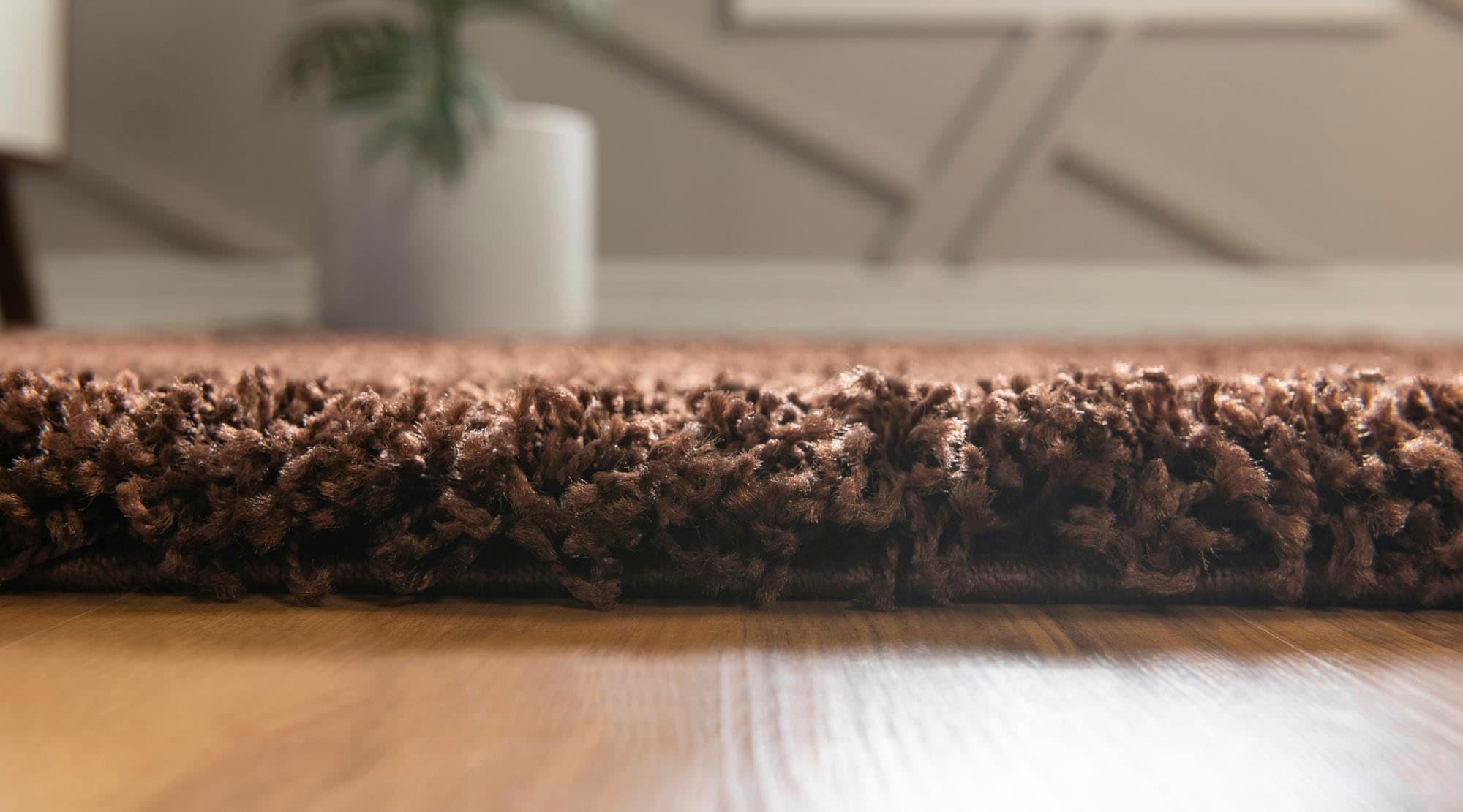Myflair Möbel & Accessoires Hochflor-Teppich »Shaggy Shag Lagerräumung«, rechteckig, 38 mm Höhe, gewebt, Uni Farben, ideal im Wohnzimmer & Schlafzimmer