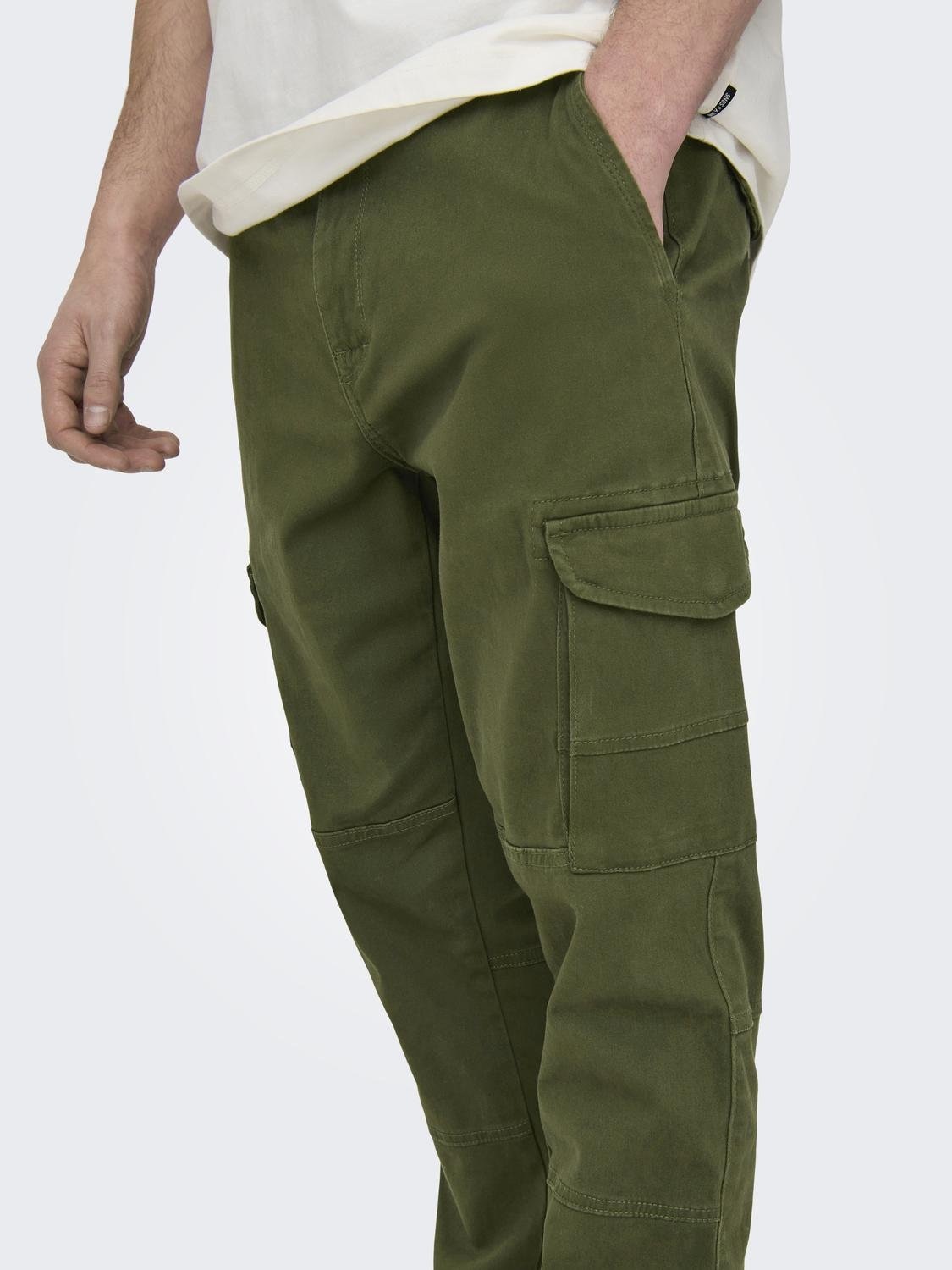 ONLY & SONS Cargohose "ONSCARTER LIFE CARGO CUFF 0013 PANT NOOS" günstig online kaufen