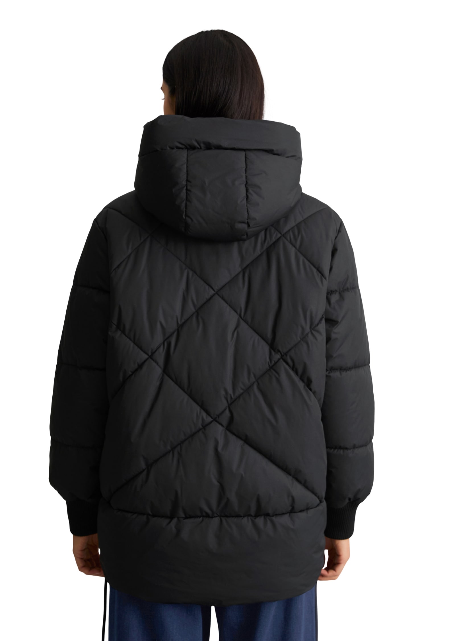 Marc O'Polo DENIM Steppmantel »aus recyceltem Polyester«
