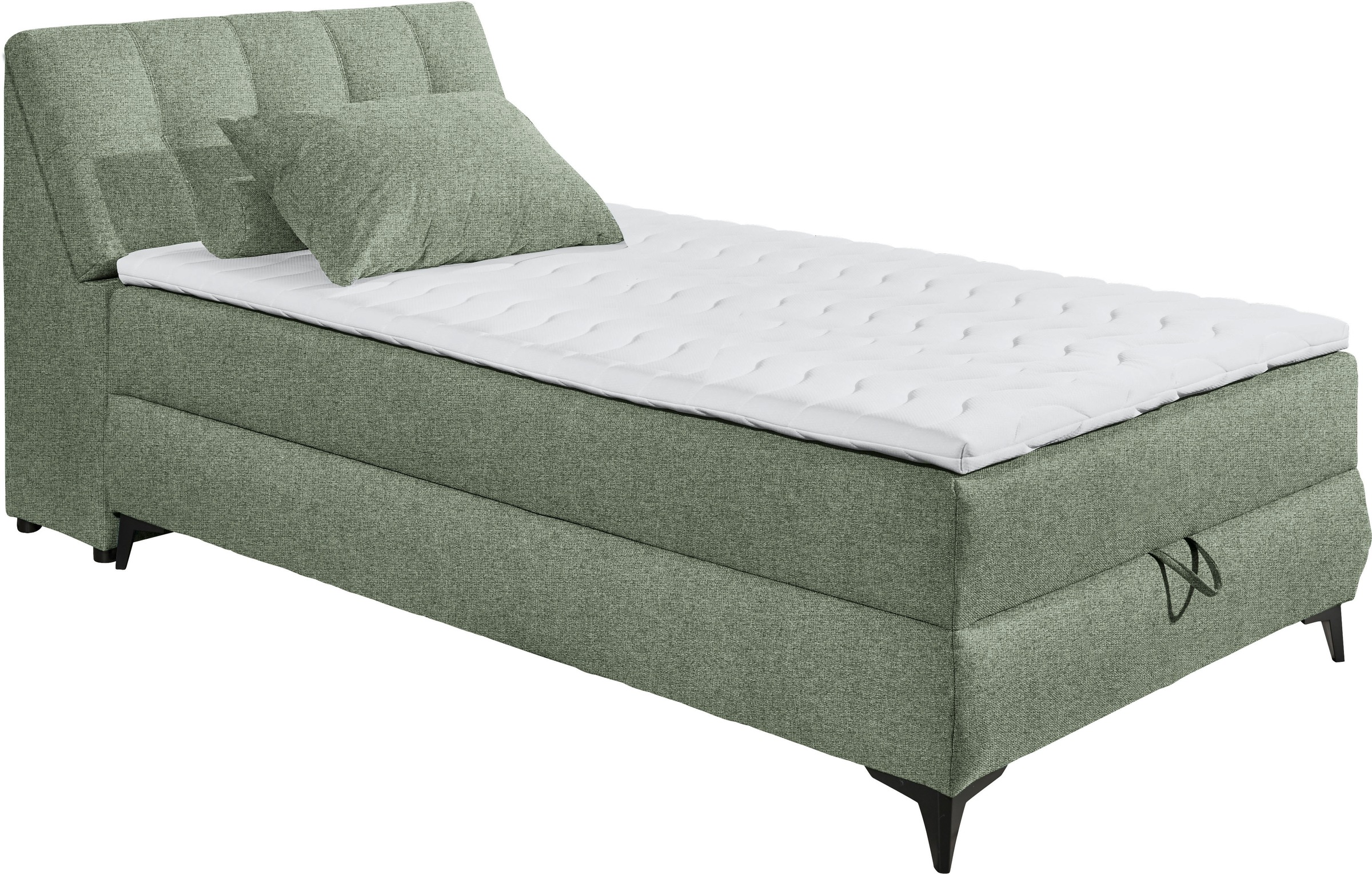 ED EXCITING DESIGN Boxbett "Atlantis", mit Bettkasten und Stauraum im Kopft günstig online kaufen