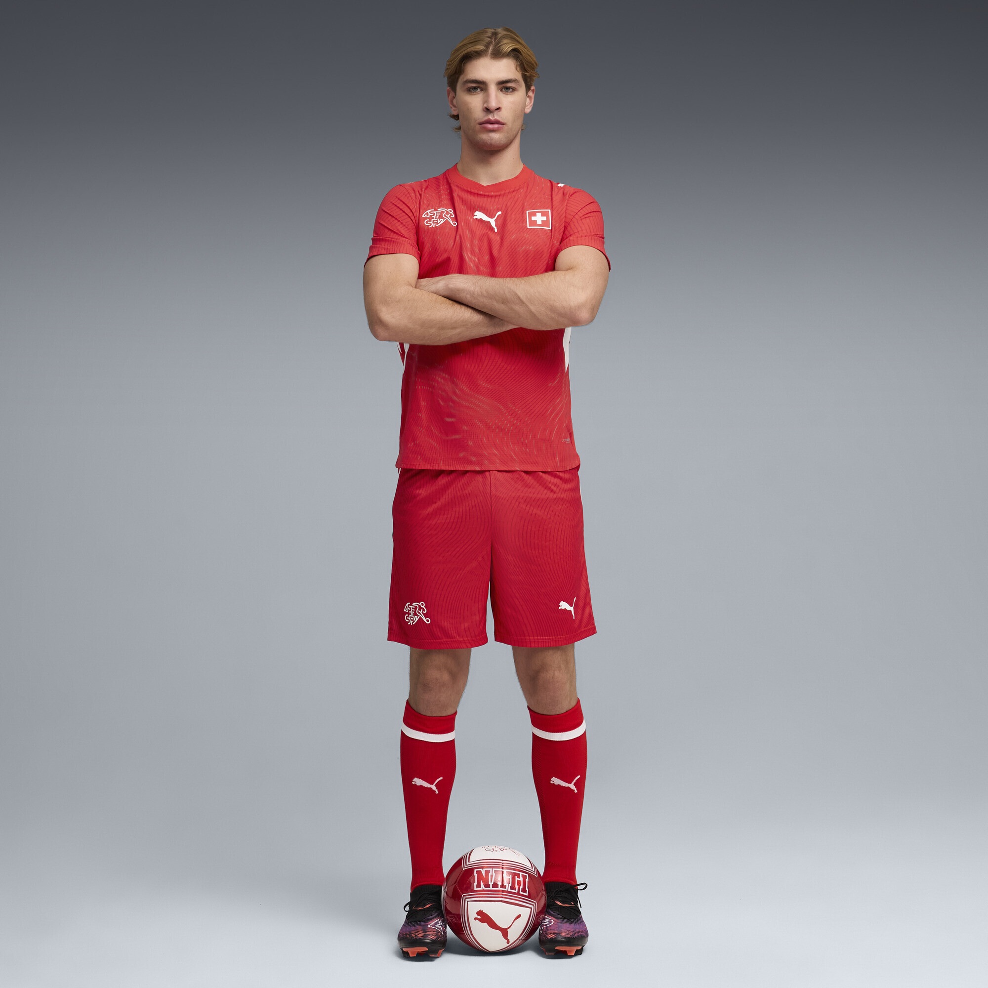 PUMA Sporthose "Schweiz 2026 Shorts Herren" günstig online kaufen