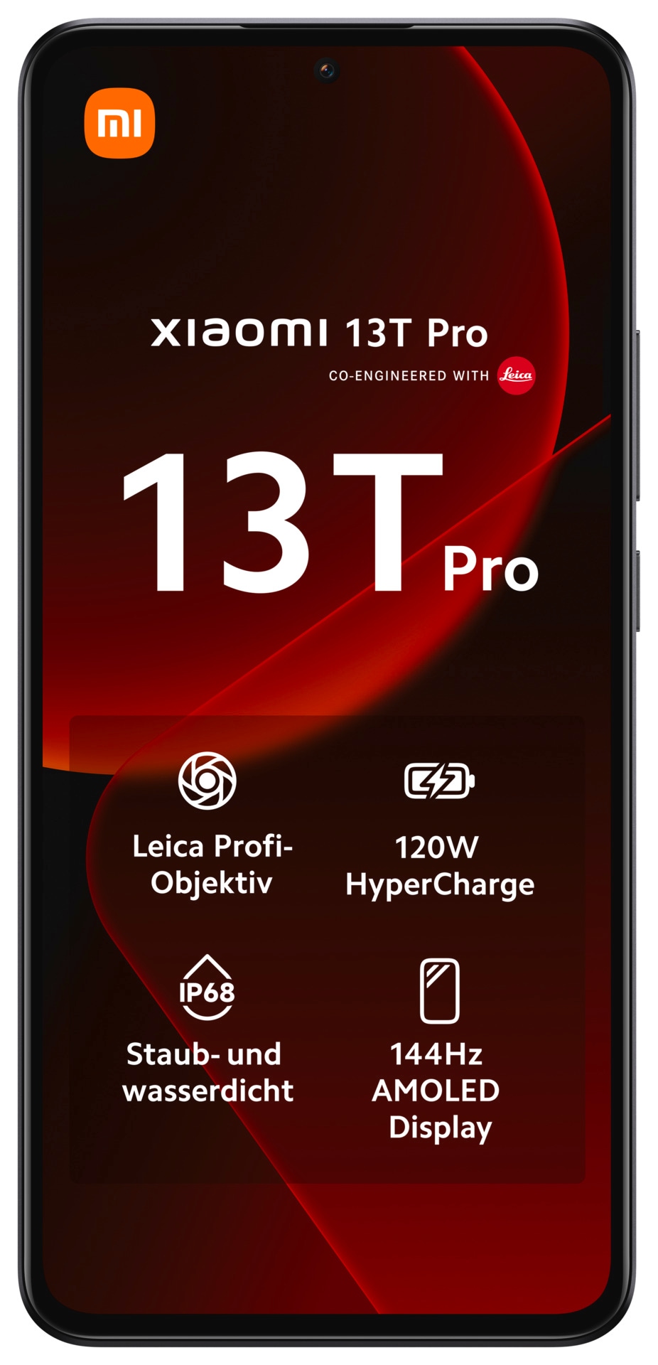 Xiaomi Smartphone »13T Pro mit 12GB RAM + 512GB internem Speicher«, Schwarz, 16,94 cm/6,67 Zoll, 512 GB Speicherplatz, 50 MP Kamera, 16,94 cm (6,67 Zoll) 144 Hz CrystalRes AMOLED Display