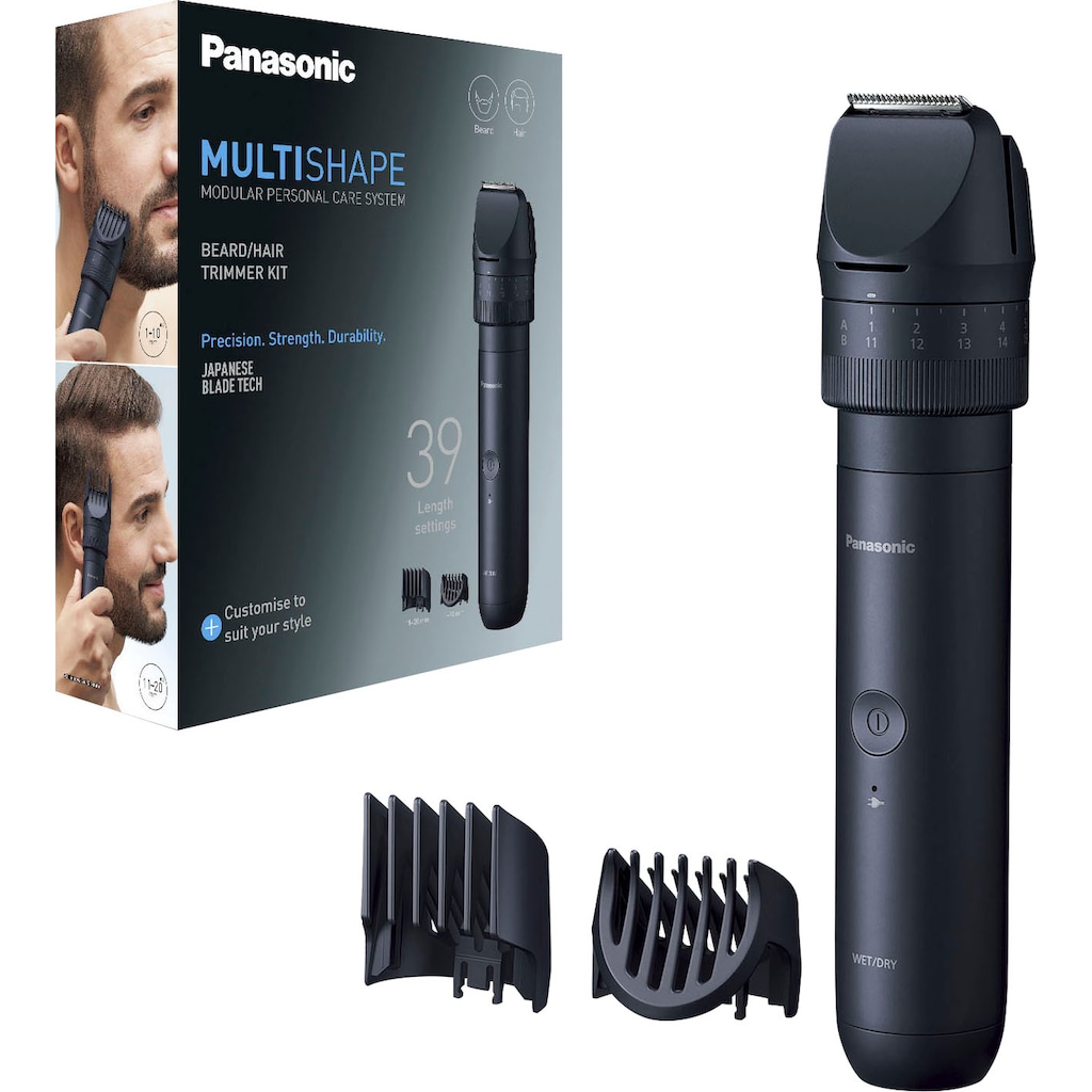 Panasonic Haar- und Bartschneider »Multishape Starter Kit Bart & Haare (NiMH-Akku) ER-CKN1-A301«, 2 Aufsätze