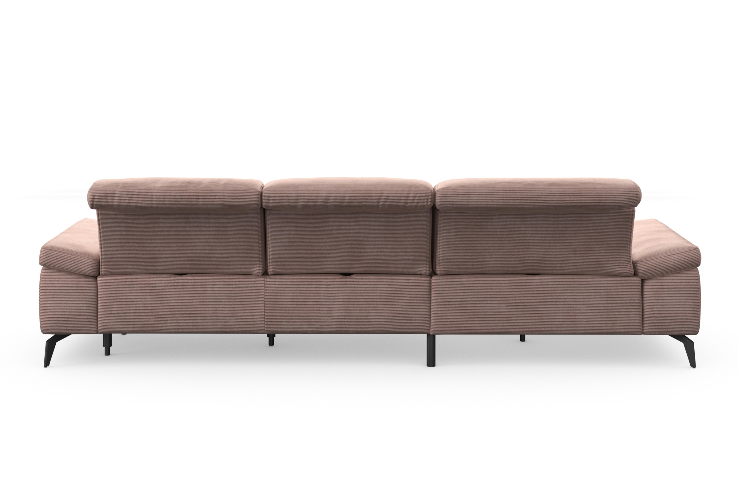 sit&more Ecksofa »Cabana L-Form«, Recamiere, wahlweise mit Sitztiefen-, Armlehnen- und Kopfteilfunktion