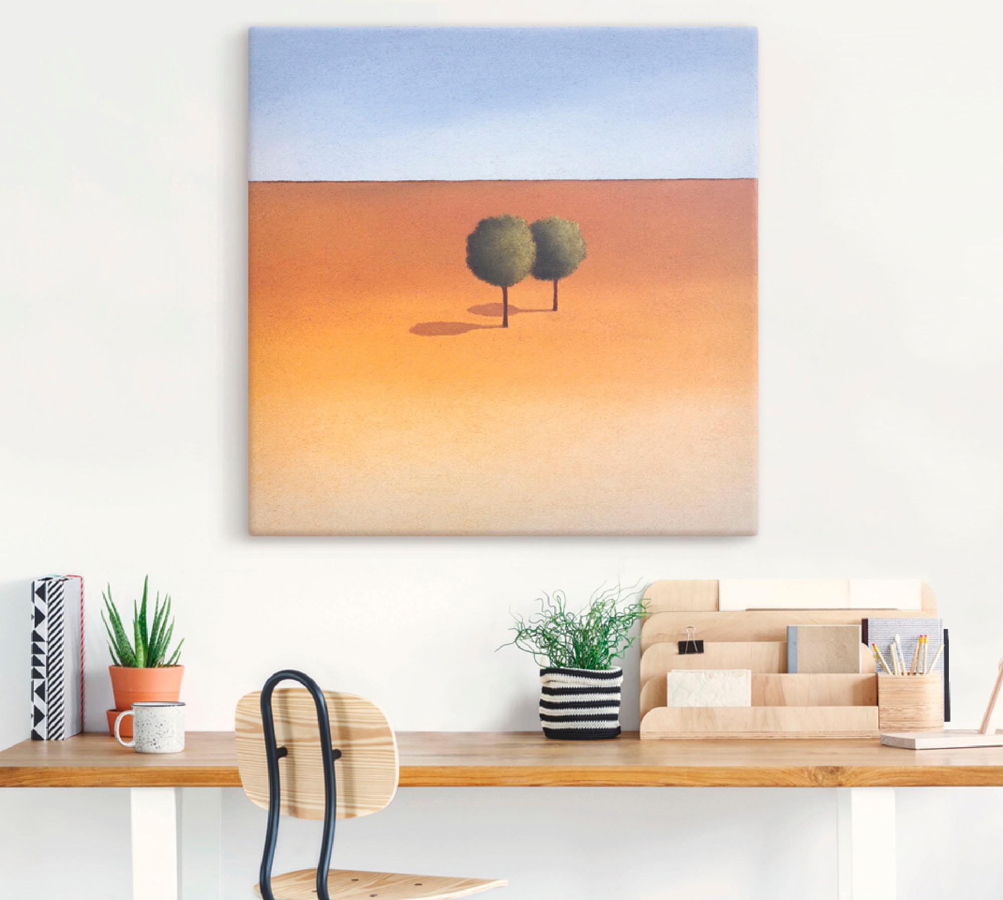 Artland Wandbild »Bäume«, Bäume, (1 St.), als Leinwandbild, Poster in verschied. Größen